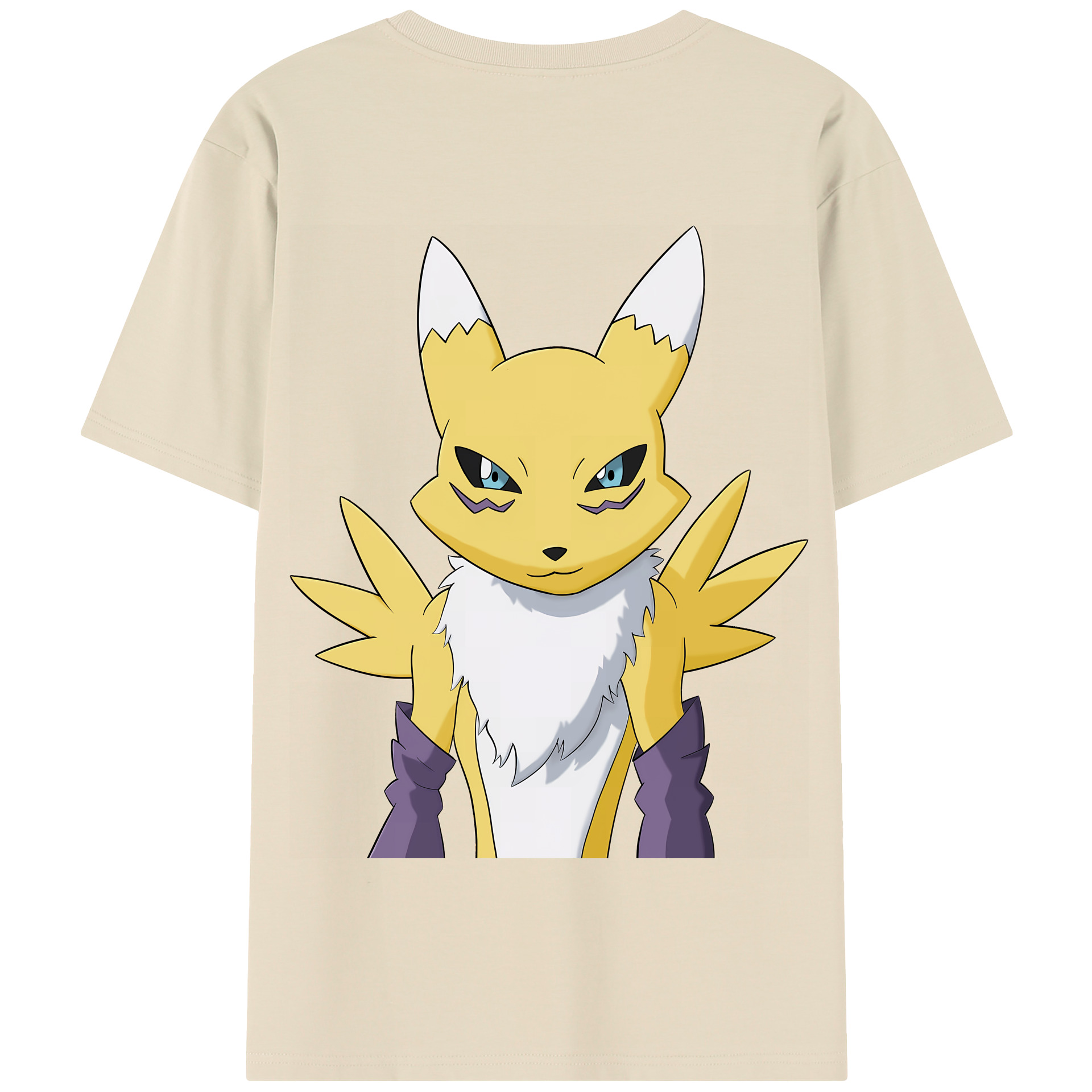 （画像用） Digimon デジタルモンスター/デジモン 綿100％半袖Tシャツ（背面プリント）