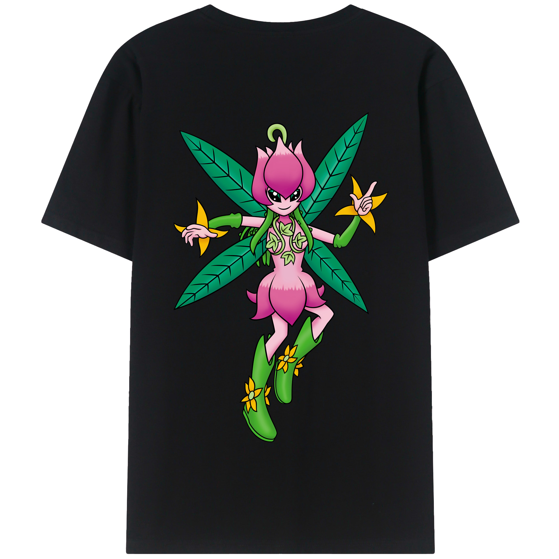 （画像用） Digimon デジタルモンスター/デジモン 綿100％半袖Tシャツ（背面プリント）