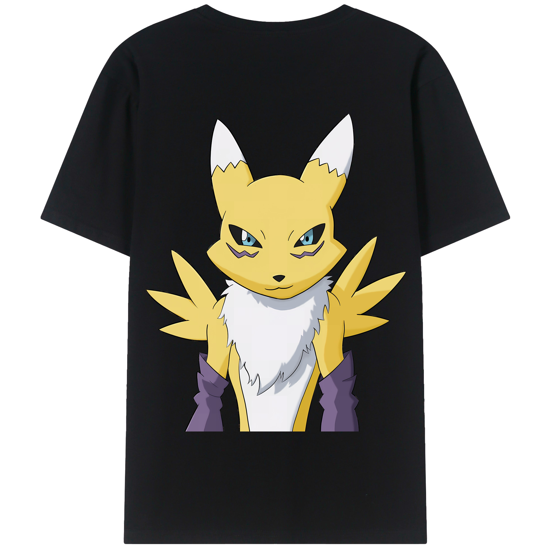 （画像用） Digimon デジタルモンスター/デジモン 綿100％半袖Tシャツ（背面プリント）