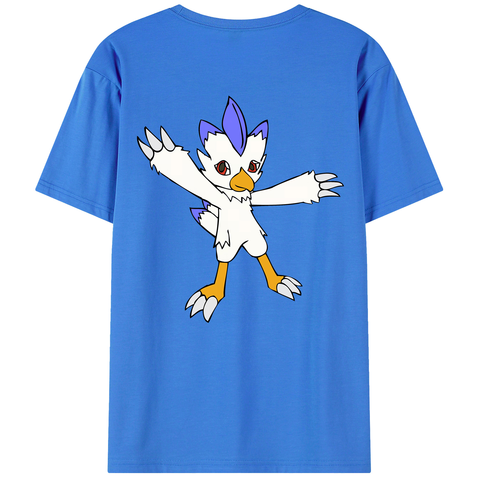 （画像用） Digimon デジタルモンスター/デジモン 綿100％半袖Tシャツ（背面プリント）