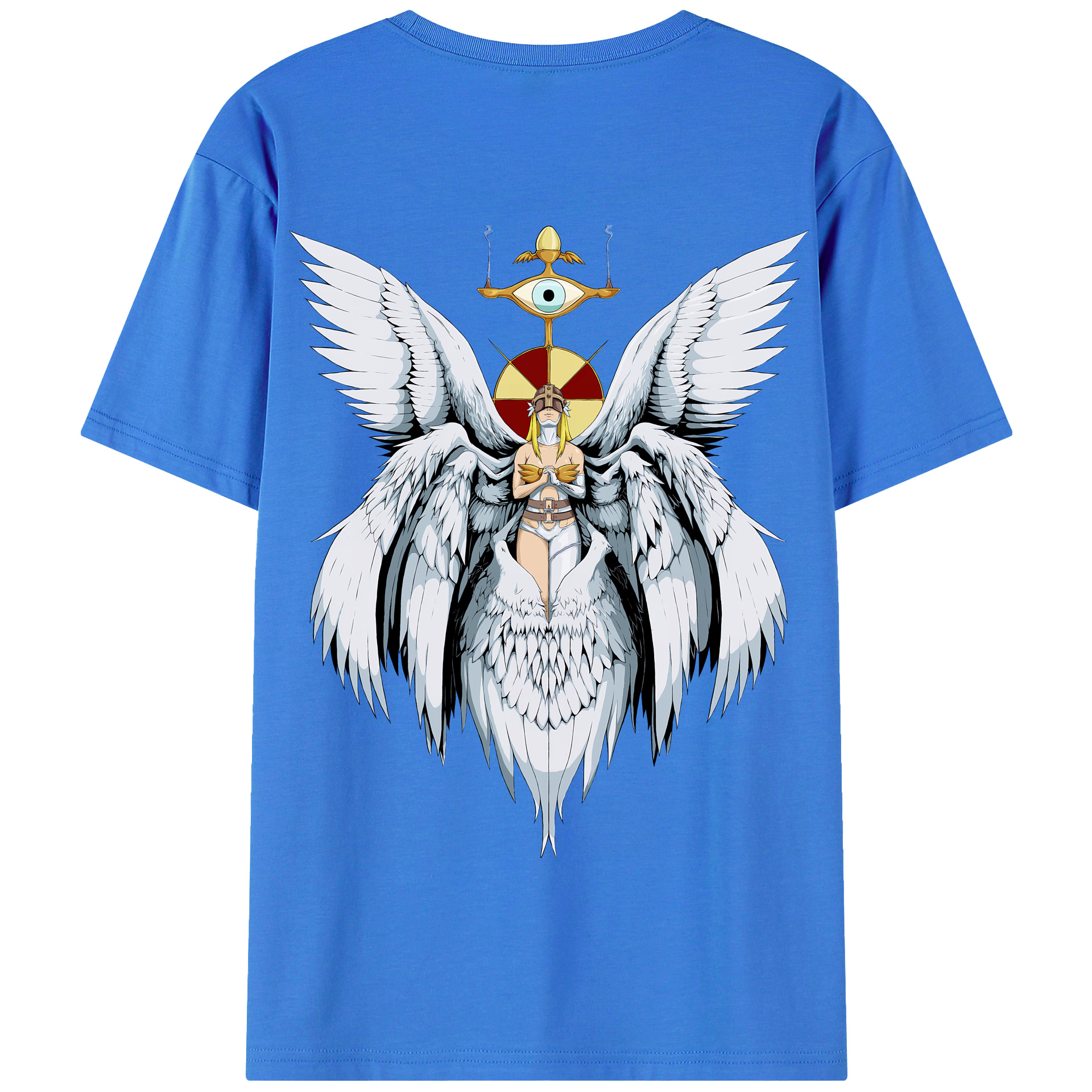 （画像用） Digimon デジタルモンスター/デジモン 綿100％半袖Tシャツ（背面プリント）