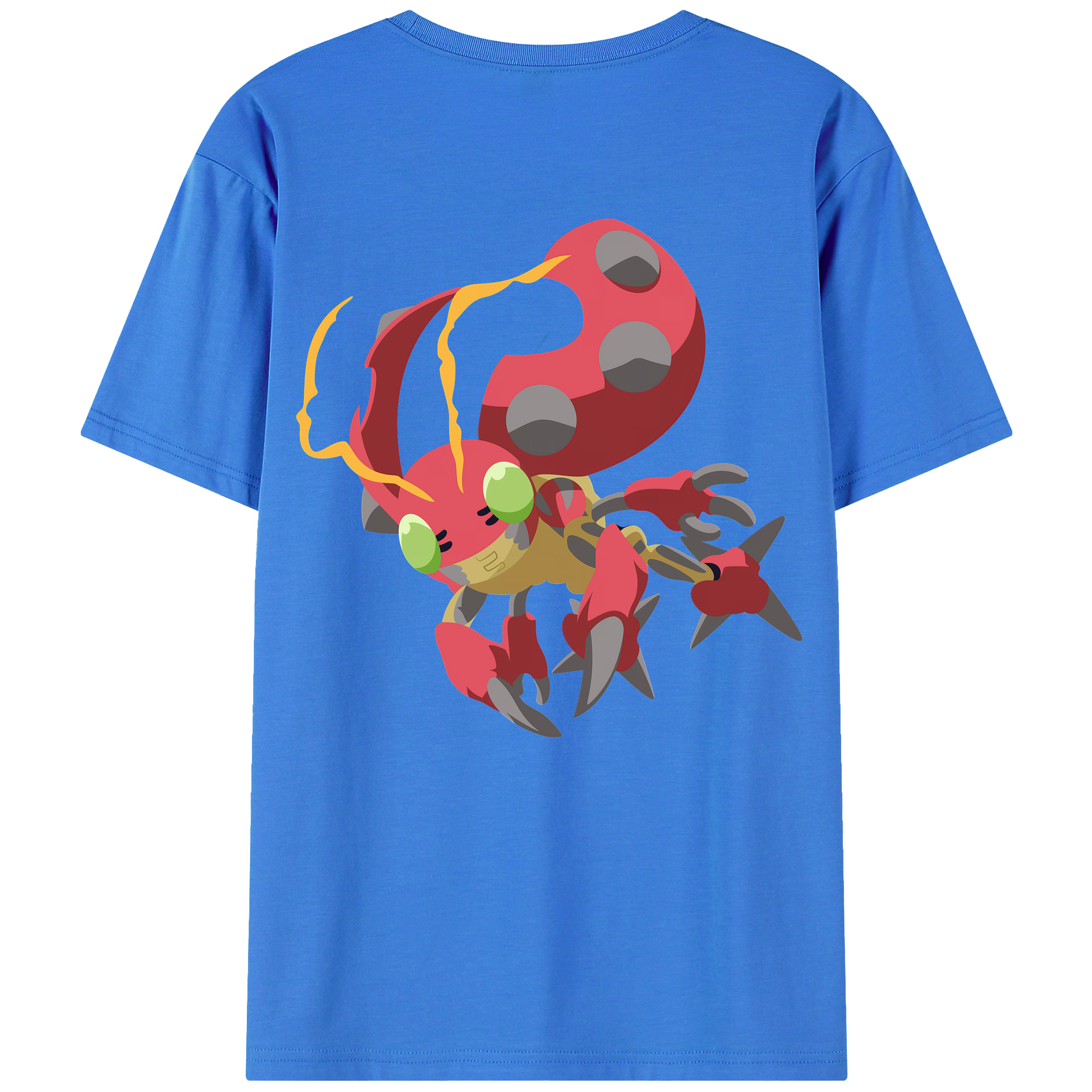 （画像用） Digimon デジタルモンスター/デジモン 綿100％半袖Tシャツ（背面プリント）