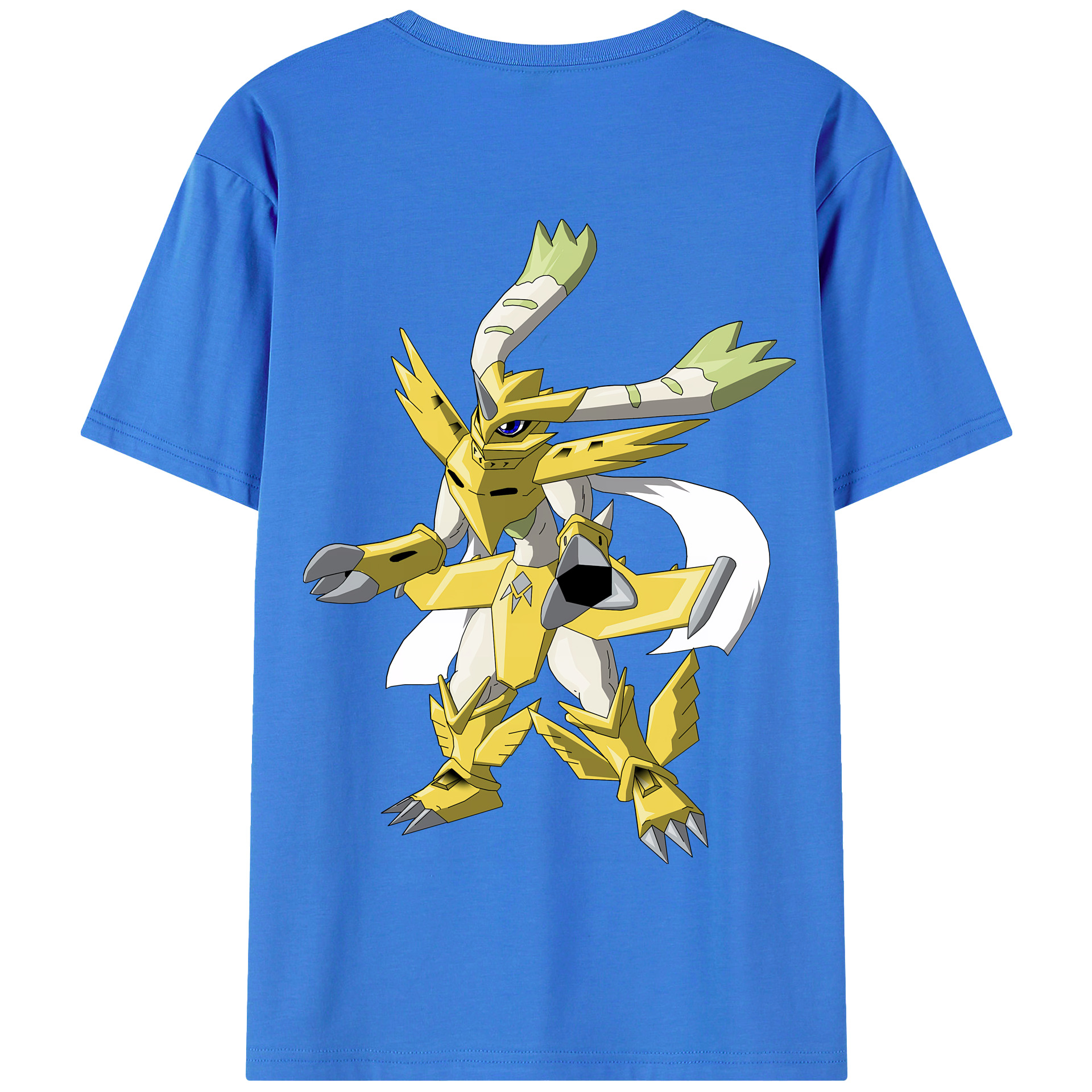 （画像用） Digimon デジタルモンスター/デジモン 綿100％半袖Tシャツ（背面プリント）