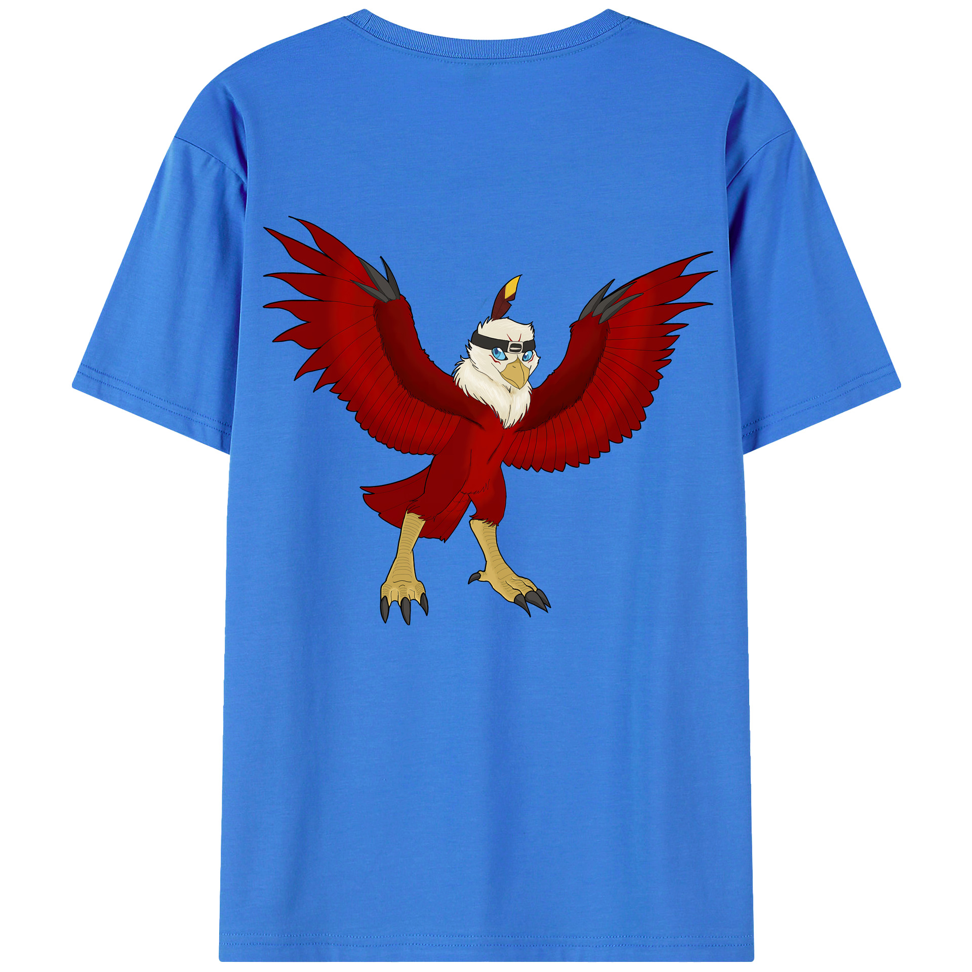 （画像用） Digimon デジタルモンスター/デジモン 綿100％半袖Tシャツ（背面プリント）