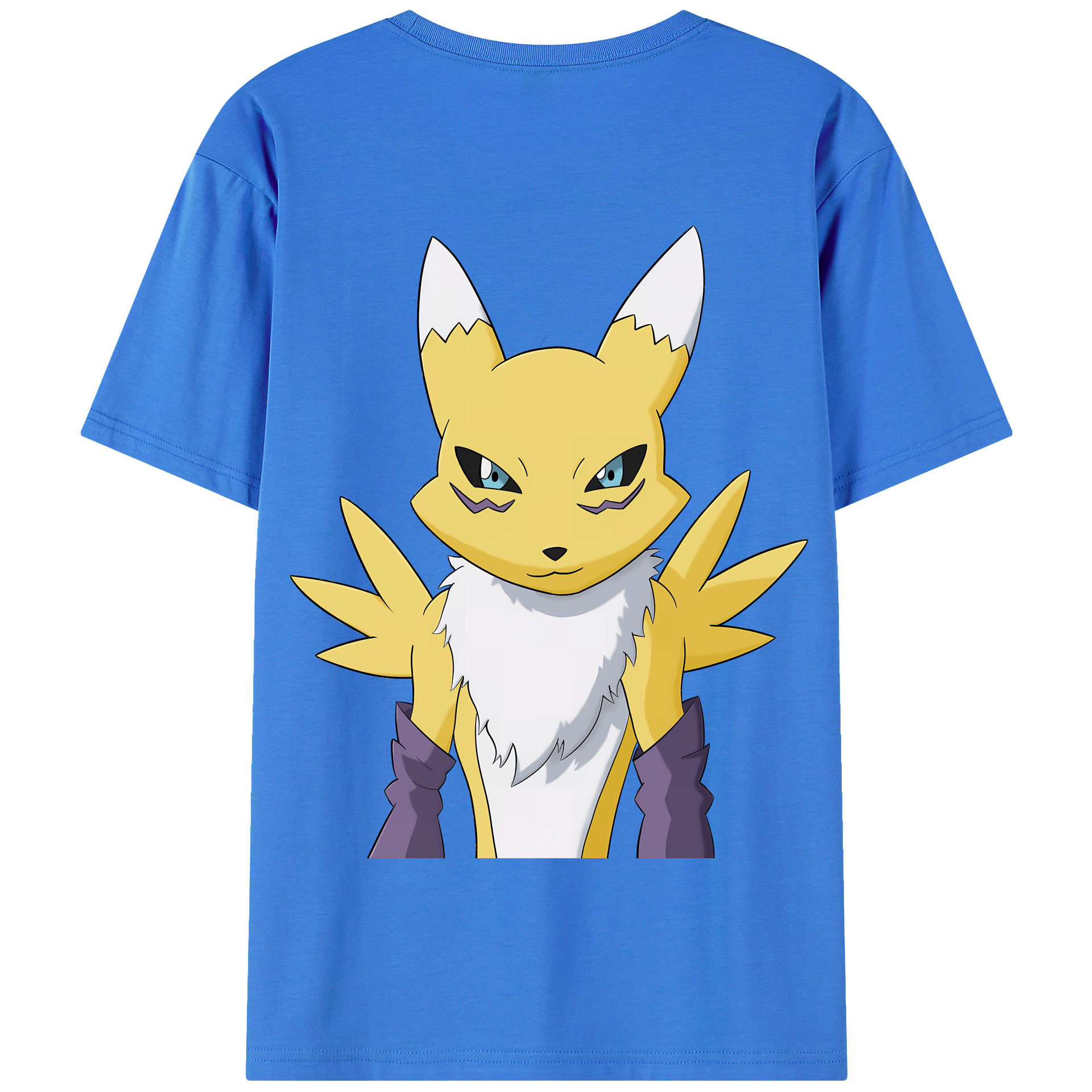 （画像用） Digimon デジタルモンスター/デジモン 綿100％半袖Tシャツ（背面プリント）