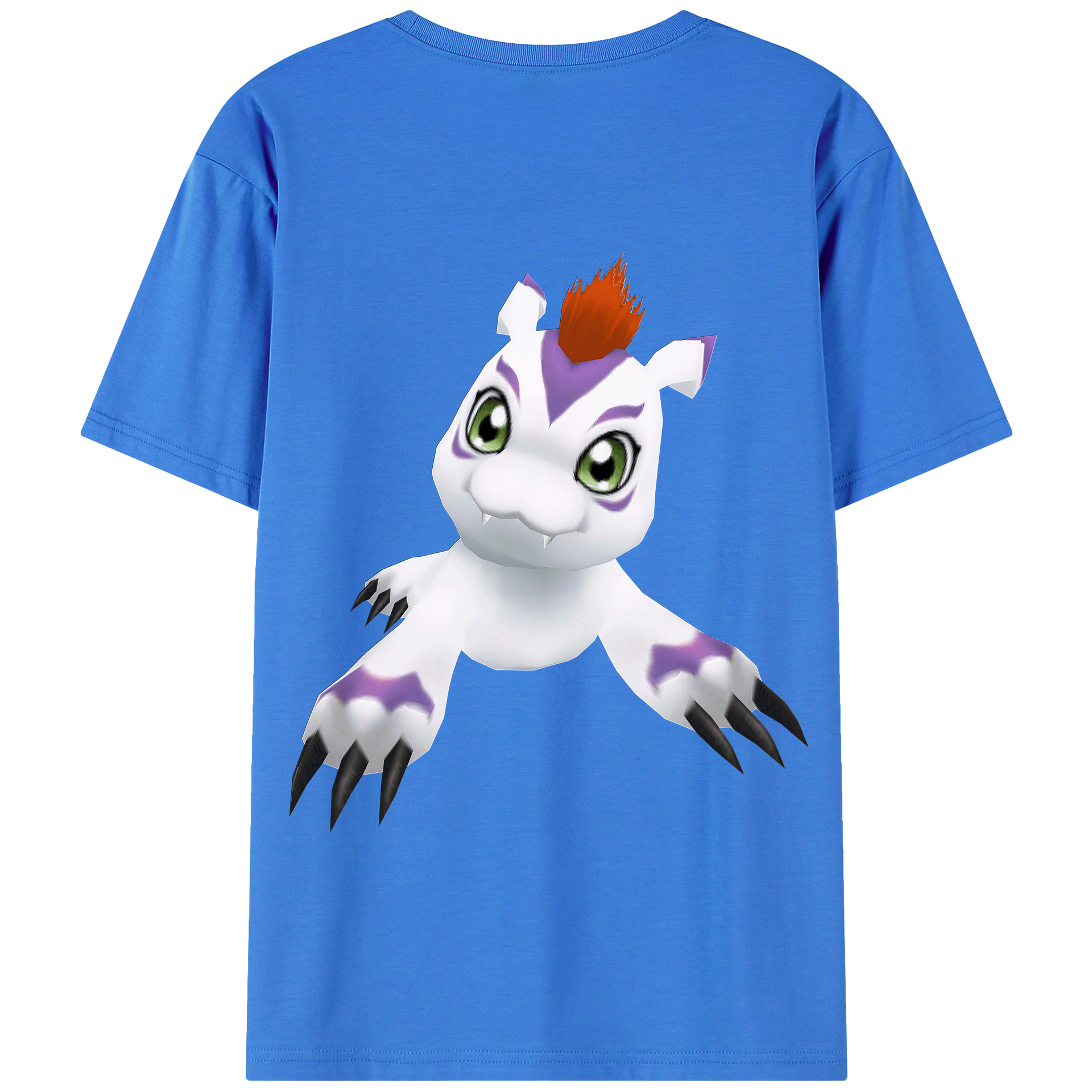 （画像用） Digimon デジタルモンスター/デジモン 綿100％半袖Tシャツ（背面プリント）