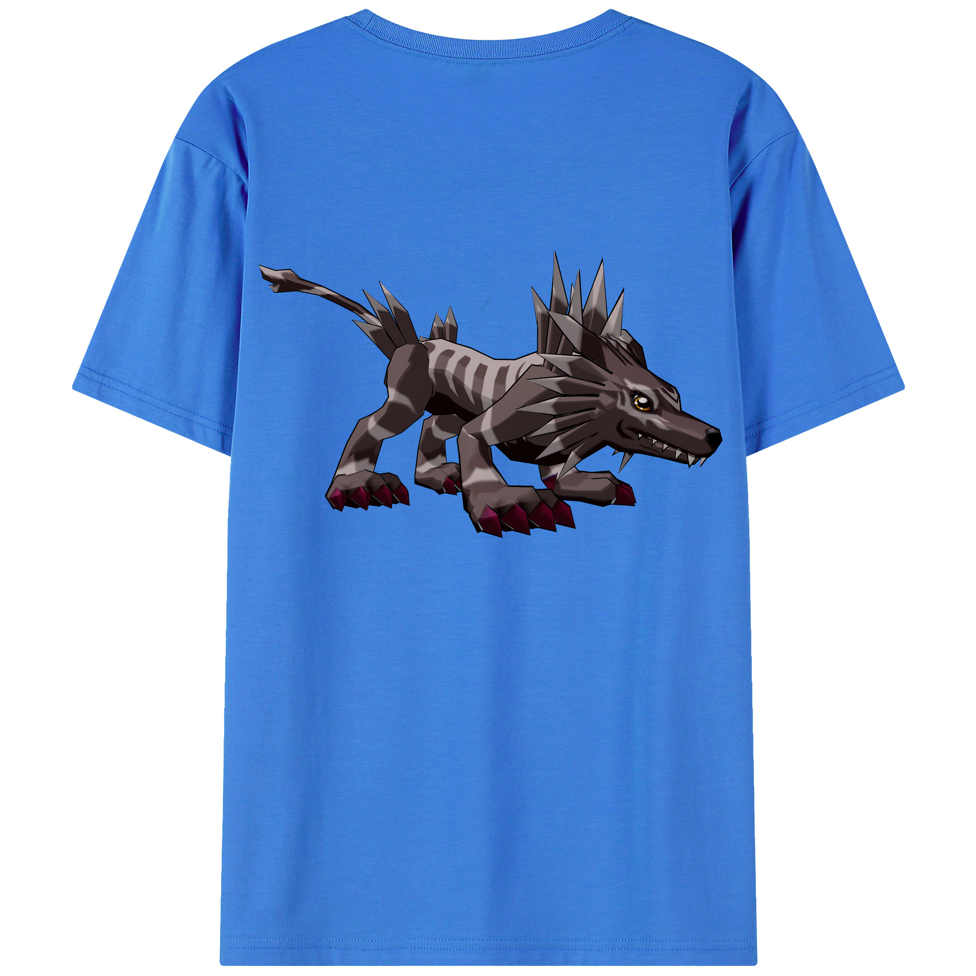 （画像用） Digimon デジタルモンスター/デジモン 綿100％半袖Tシャツ（背面プリント）