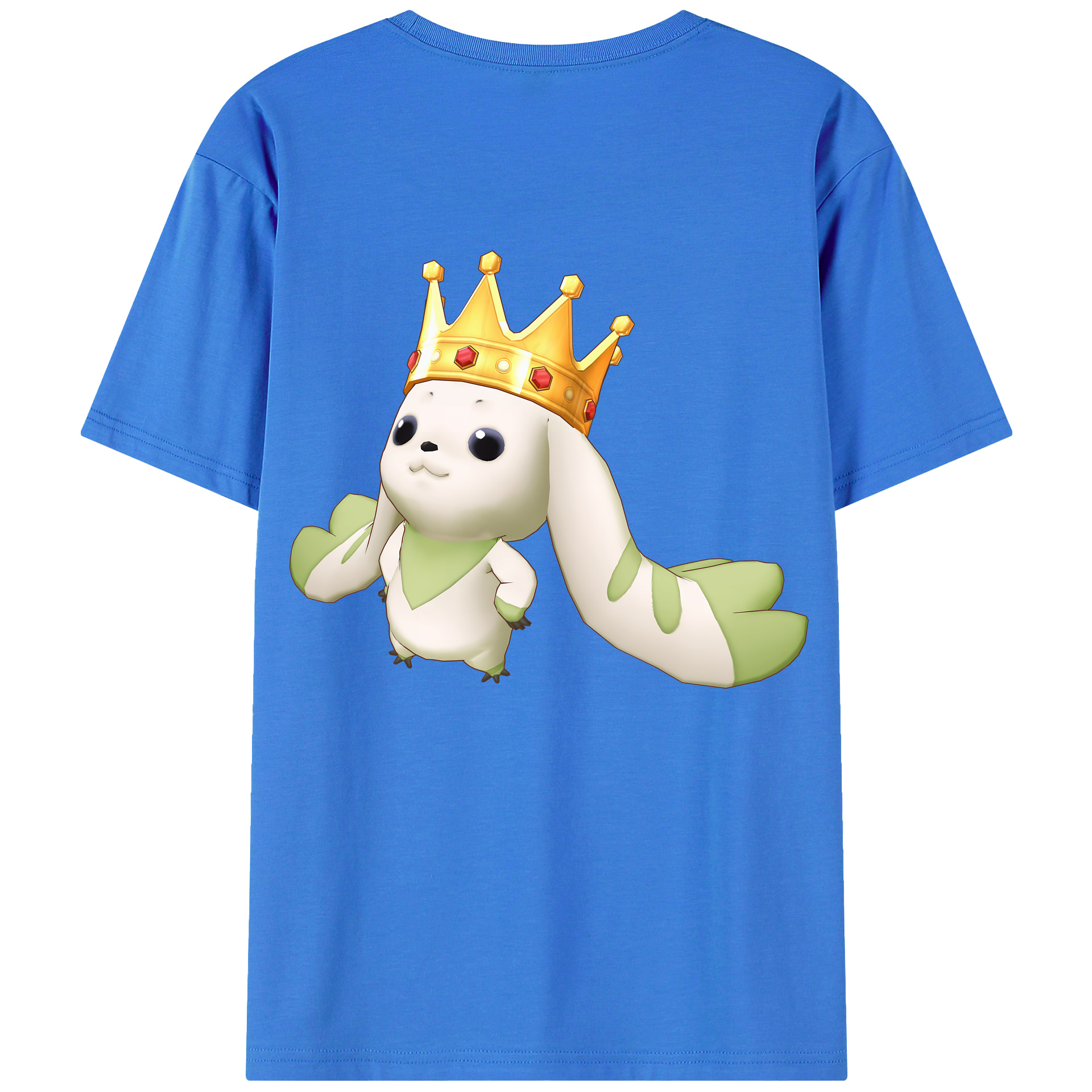 （画像用） Digimon デジタルモンスター/デジモン 綿100％半袖Tシャツ（背面プリント）