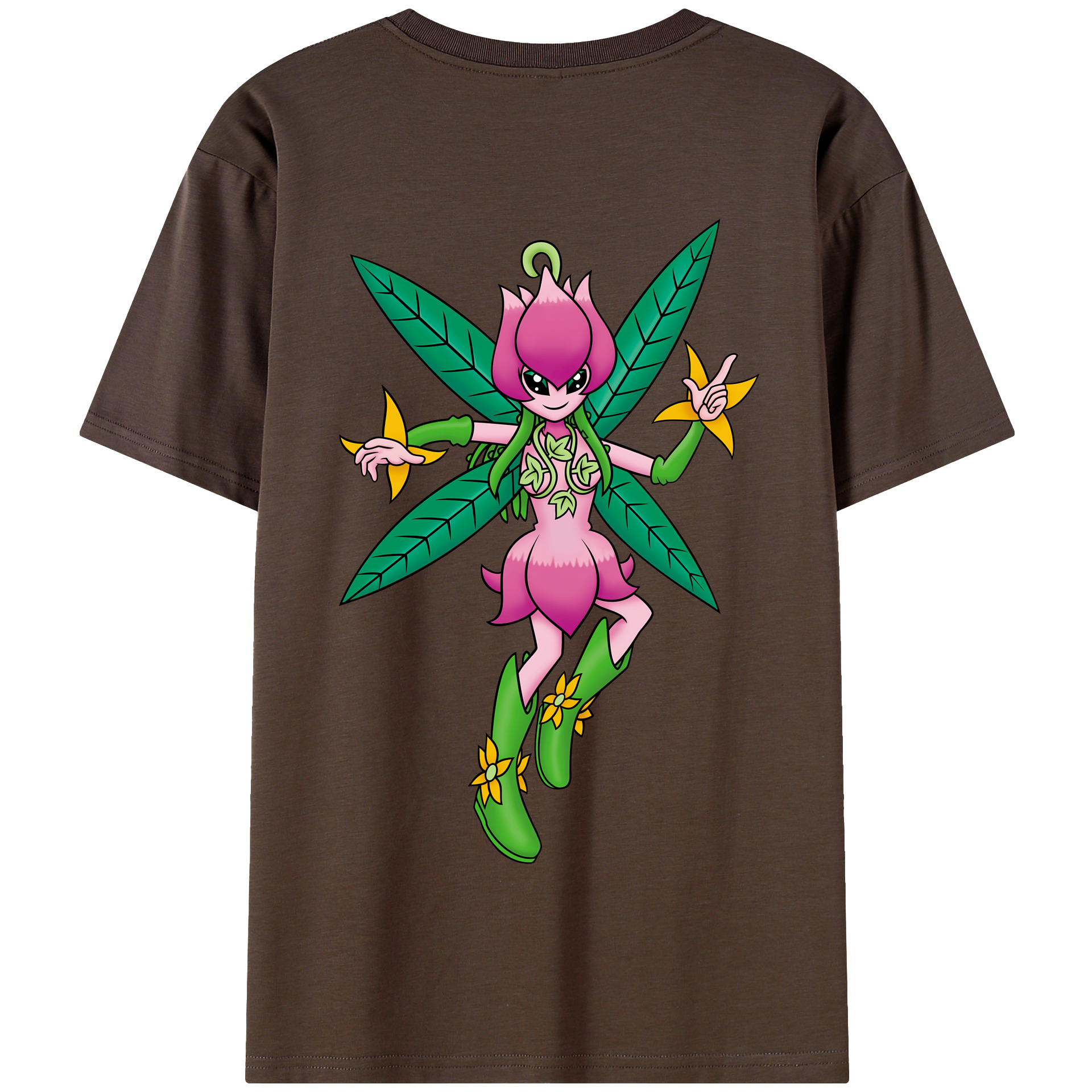 （画像用） Digimon デジタルモンスター/デジモン 綿100％半袖Tシャツ（背面プリント）