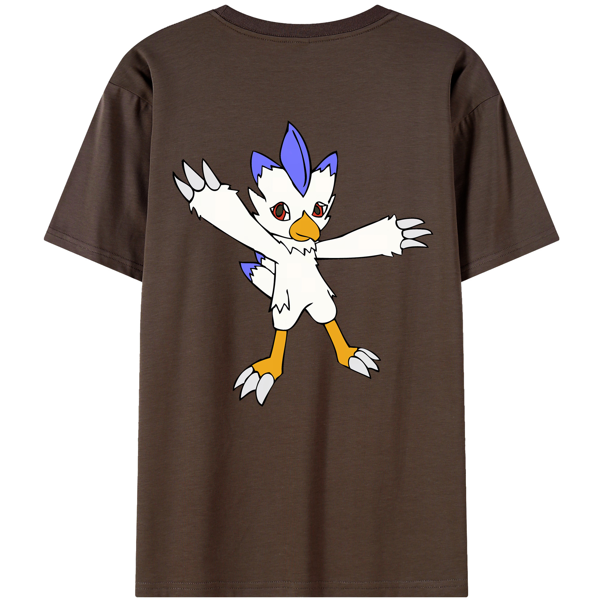 （画像用） Digimon デジタルモンスター/デジモン 綿100％半袖Tシャツ（背面プリント）