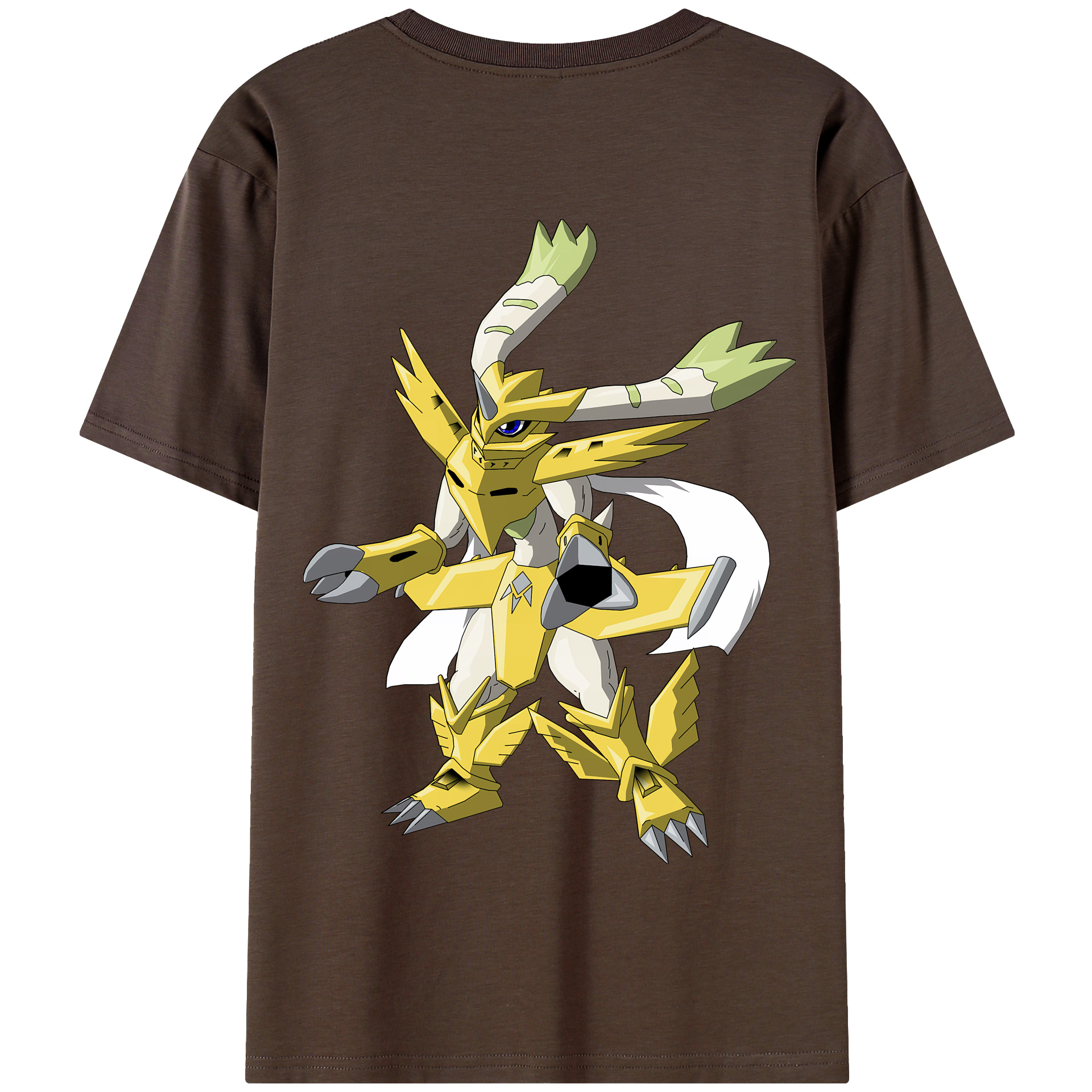 （画像用） Digimon デジタルモンスター/デジモン 綿100％半袖Tシャツ（背面プリント）