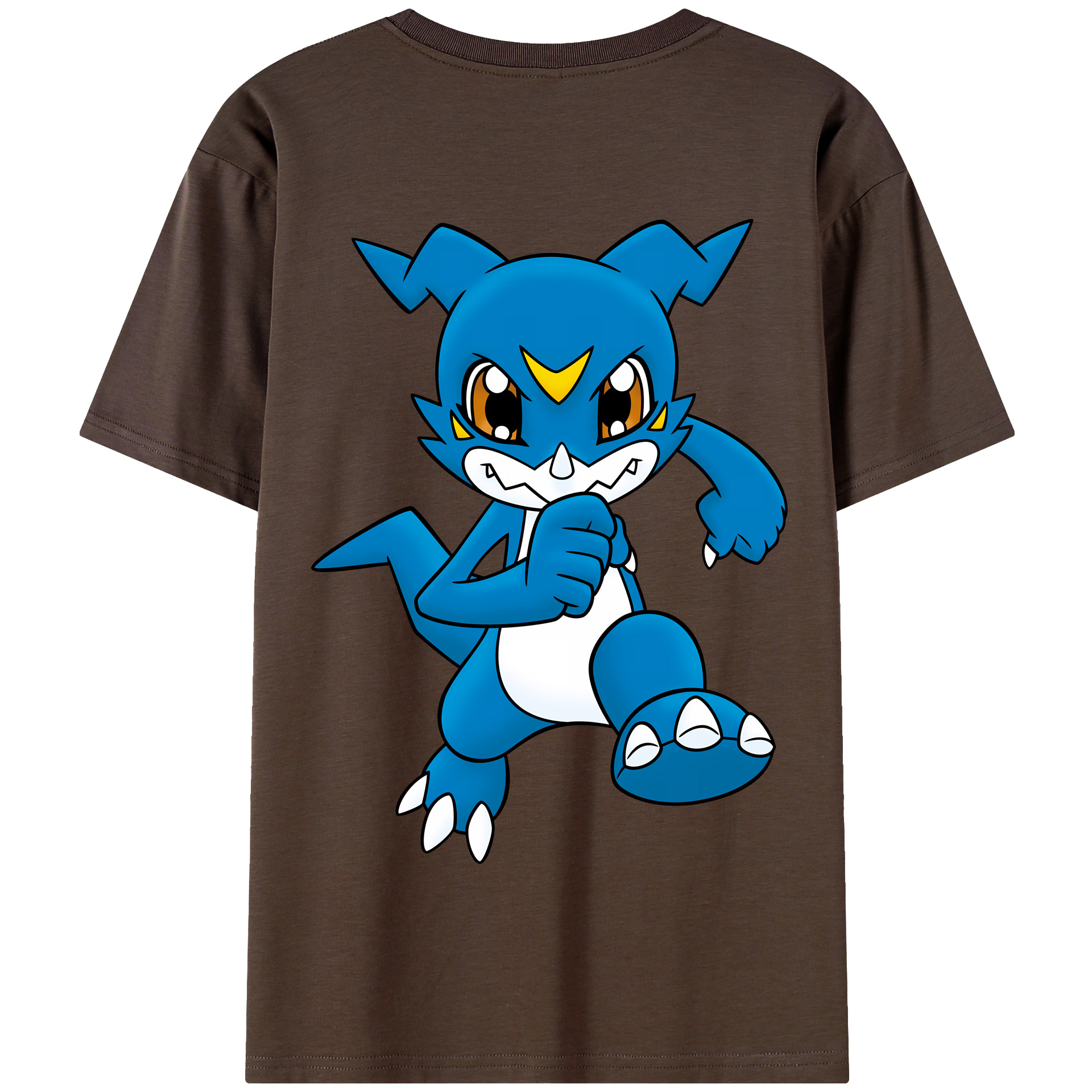 （画像用） Digimon デジタルモンスター/デジモン 綿100％半袖Tシャツ（背面プリント）