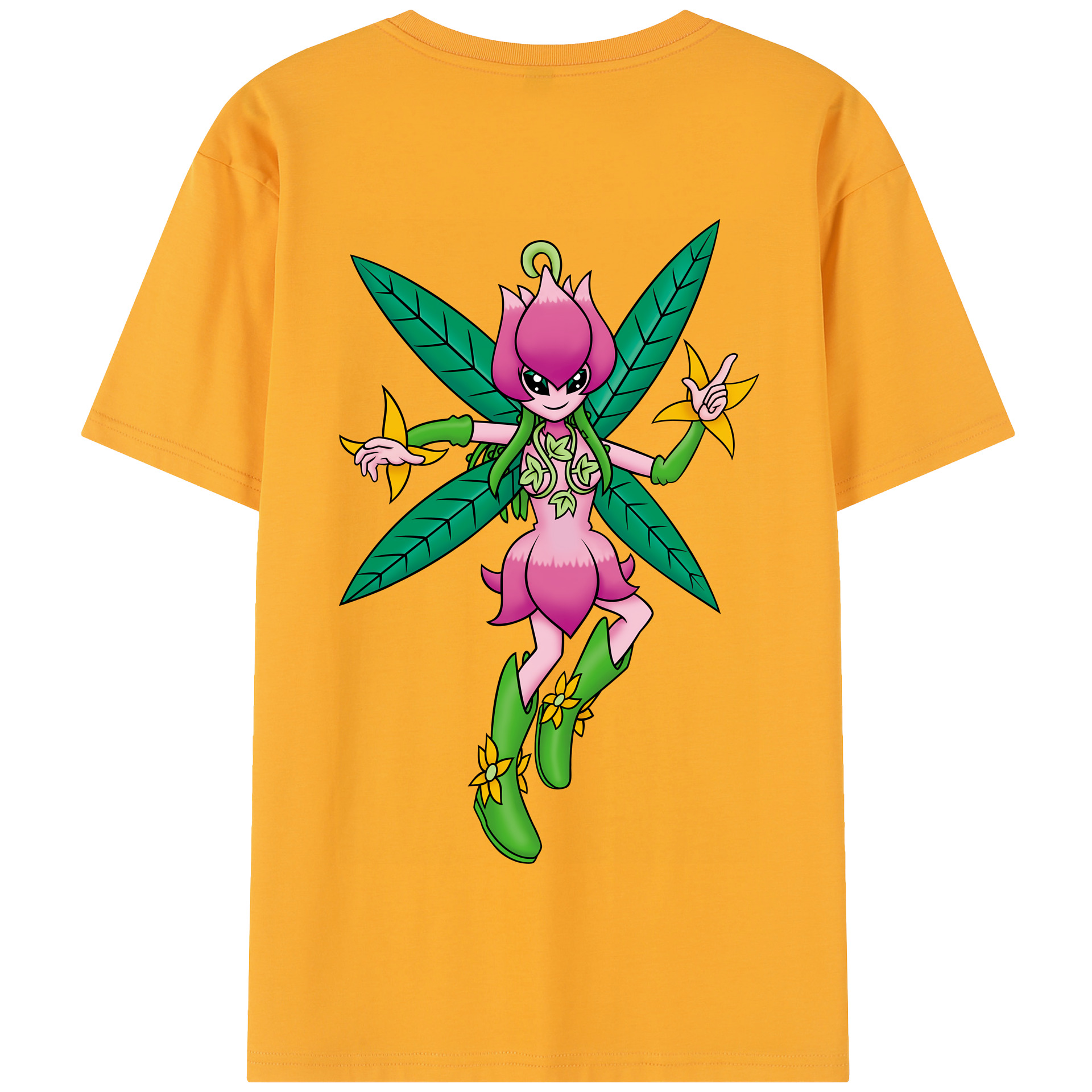 （画像用） Digimon デジタルモンスター/デジモン 綿100％半袖Tシャツ（背面プリント）