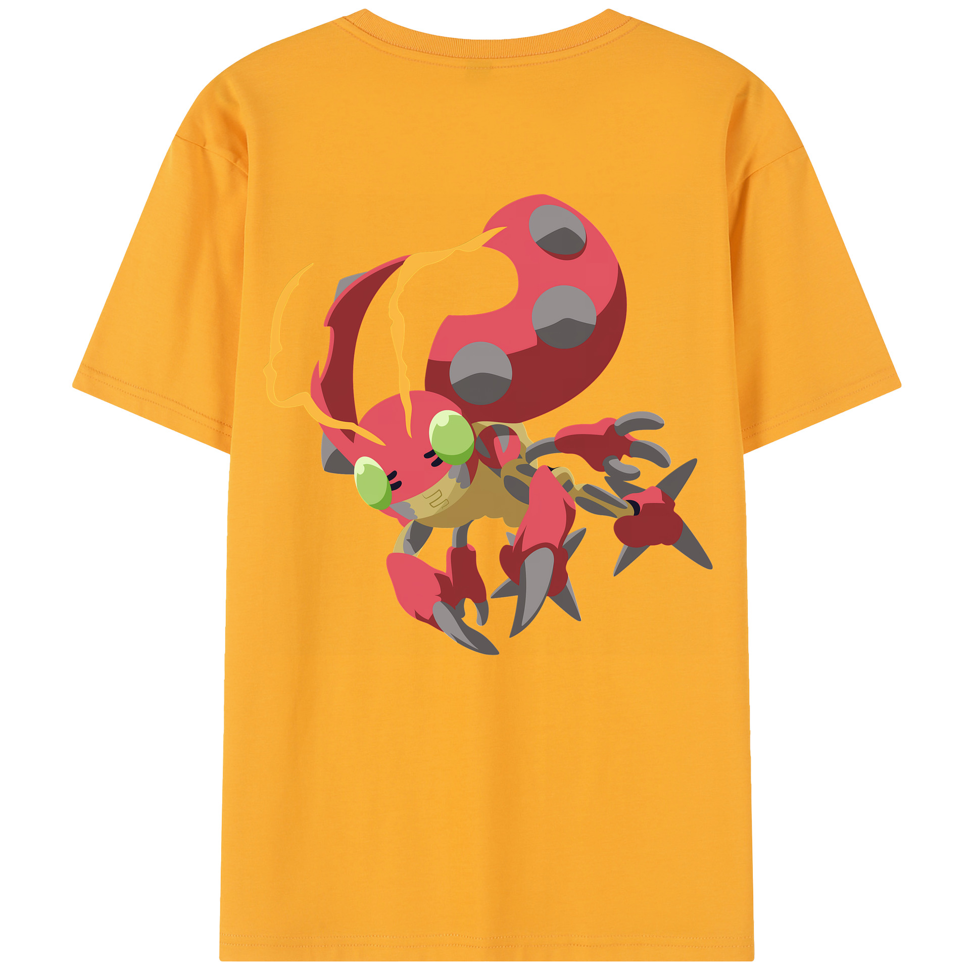 （画像用） Digimon デジタルモンスター/デジモン 綿100％半袖Tシャツ（背面プリント）