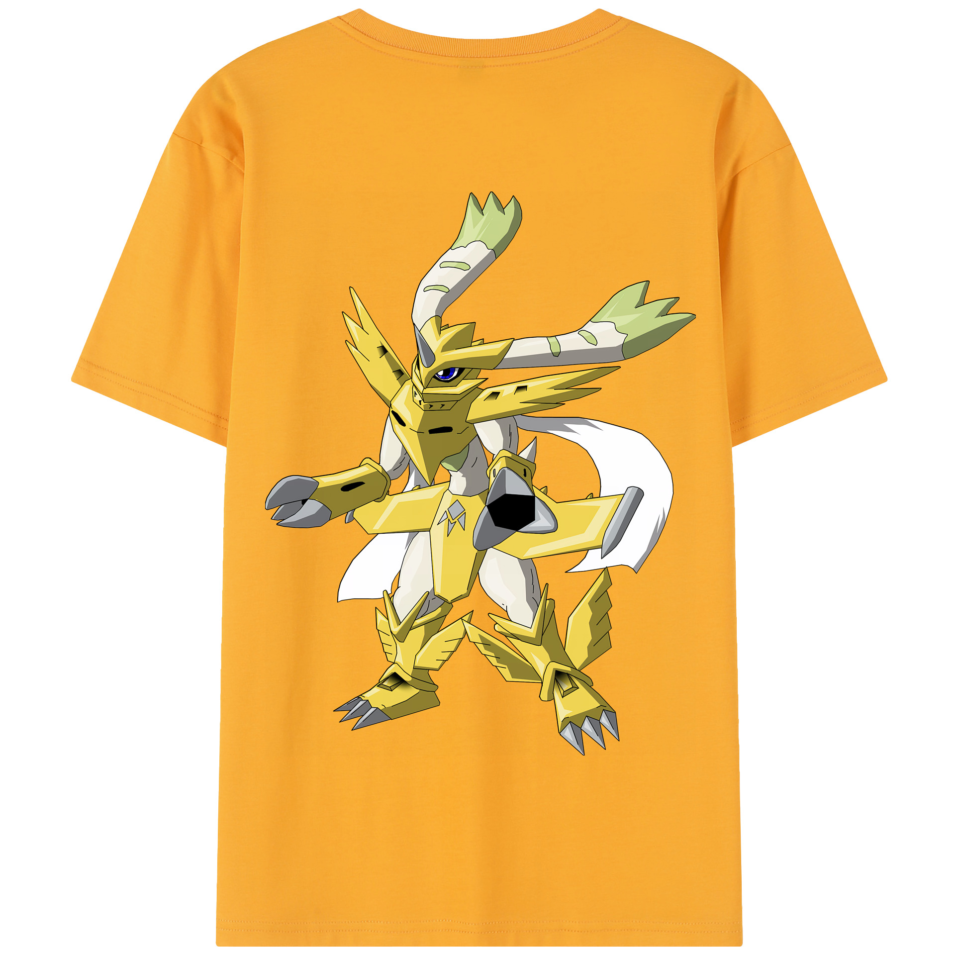 （画像用） Digimon デジタルモンスター/デジモン 綿100％半袖Tシャツ（背面プリント）