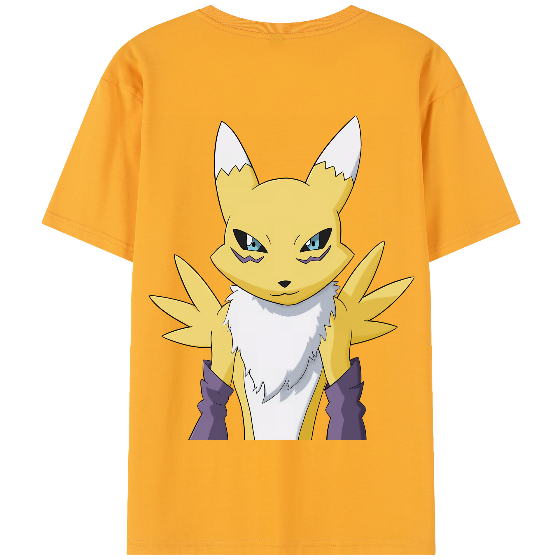 （画像用） Digimon デジタルモンスター/デジモン 綿100％半袖Tシャツ（背面プリント）