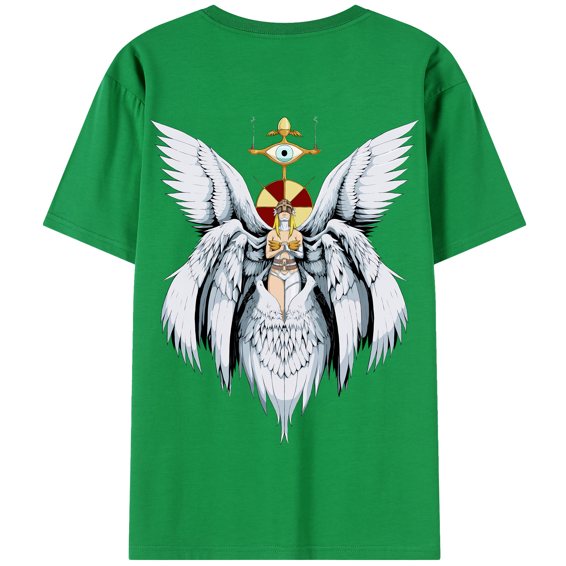 （画像用） Digimon デジタルモンスター/デジモン 綿100％半袖Tシャツ（背面プリント）