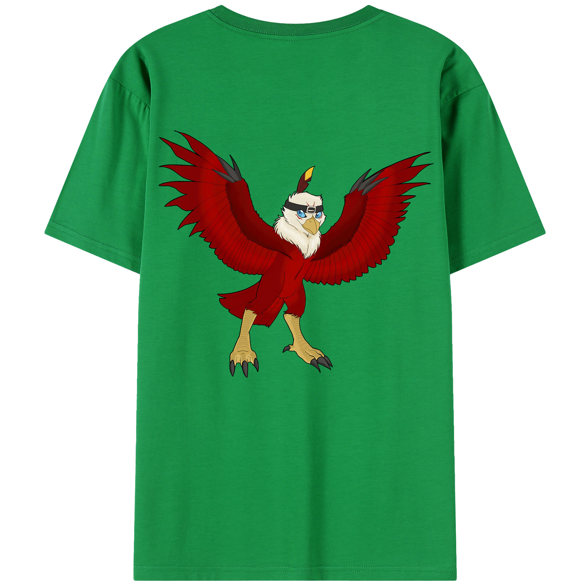 （画像用） Digimon デジタルモンスター/デジモン 綿100％半袖Tシャツ（背面プリント）
