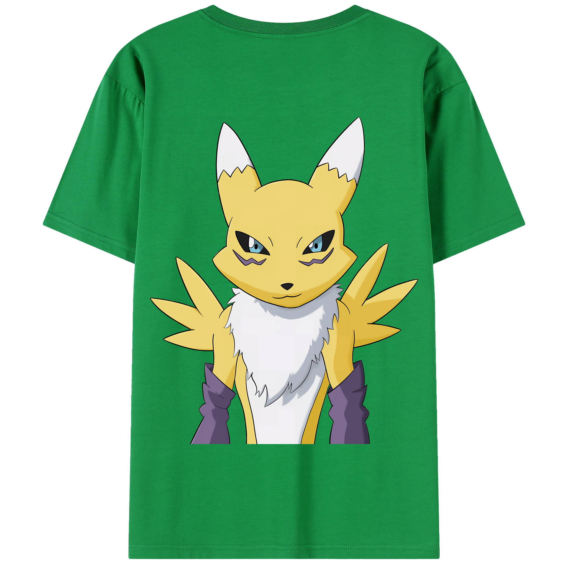 （画像用） Digimon デジタルモンスター/デジモン 綿100％半袖Tシャツ（背面プリント）