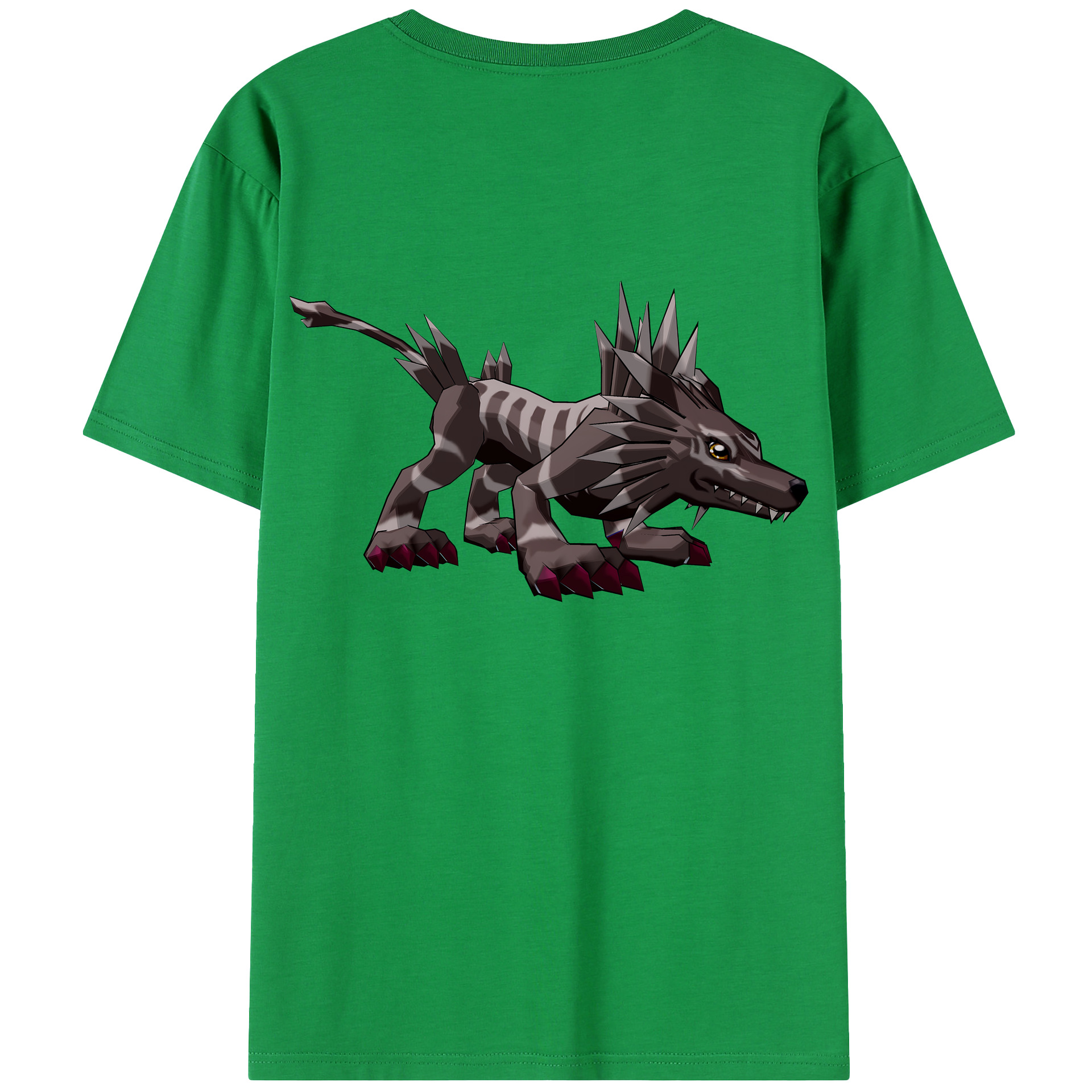 （画像用） Digimon デジタルモンスター/デジモン 綿100％半袖Tシャツ（背面プリント）