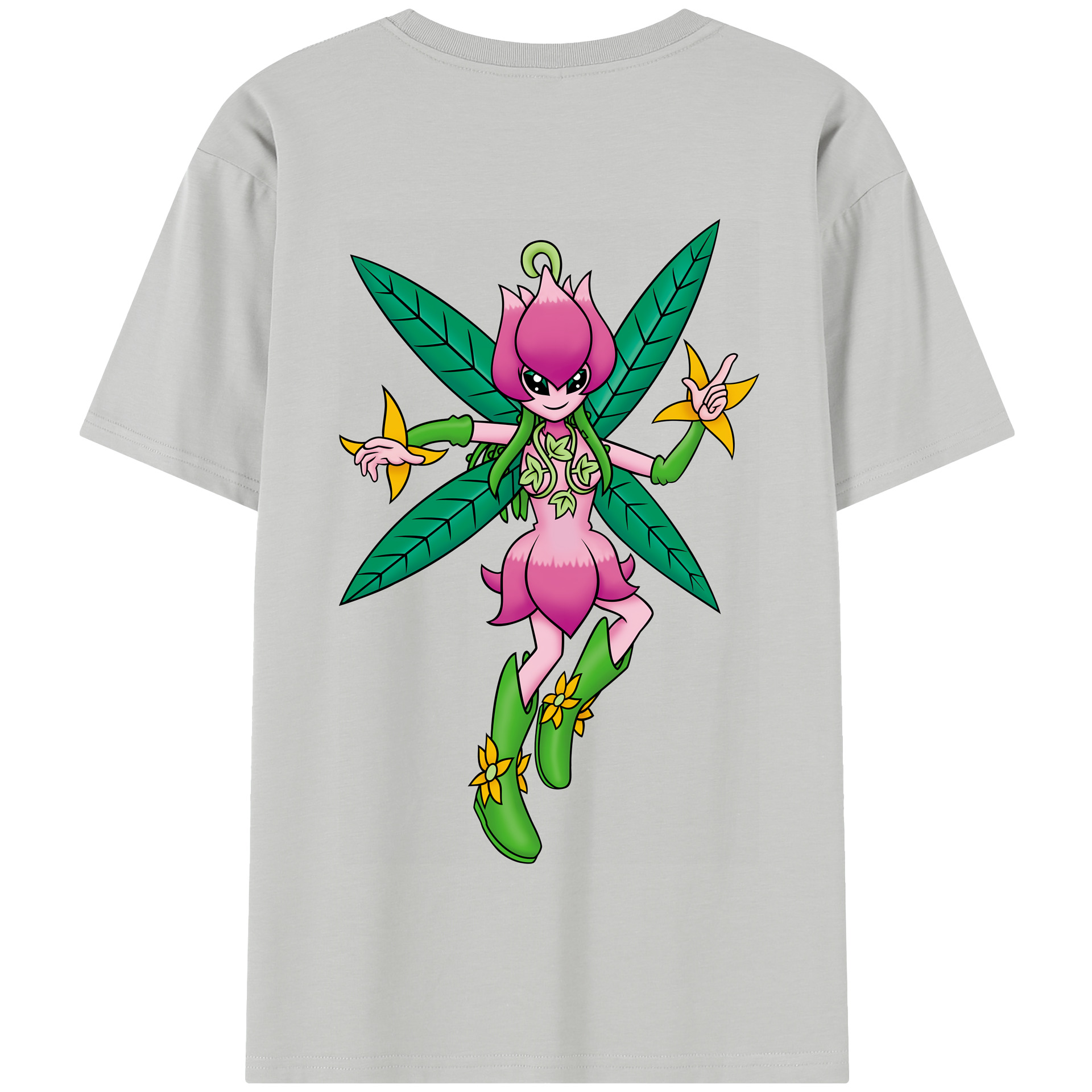 （画像用） Digimon デジタルモンスター/デジモン 綿100％半袖Tシャツ（背面プリント）