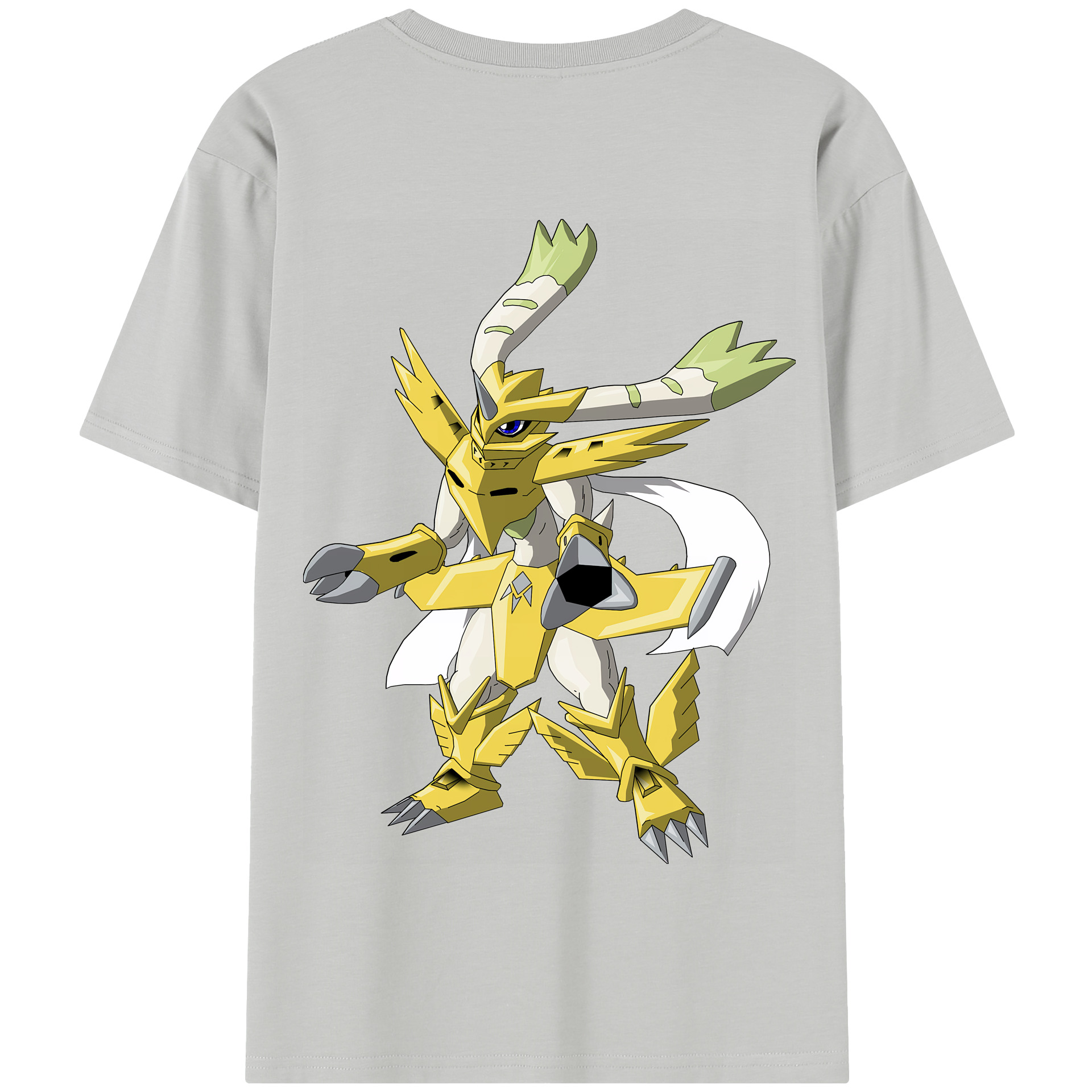 （画像用） Digimon デジタルモンスター/デジモン 綿100％半袖Tシャツ（背面プリント）