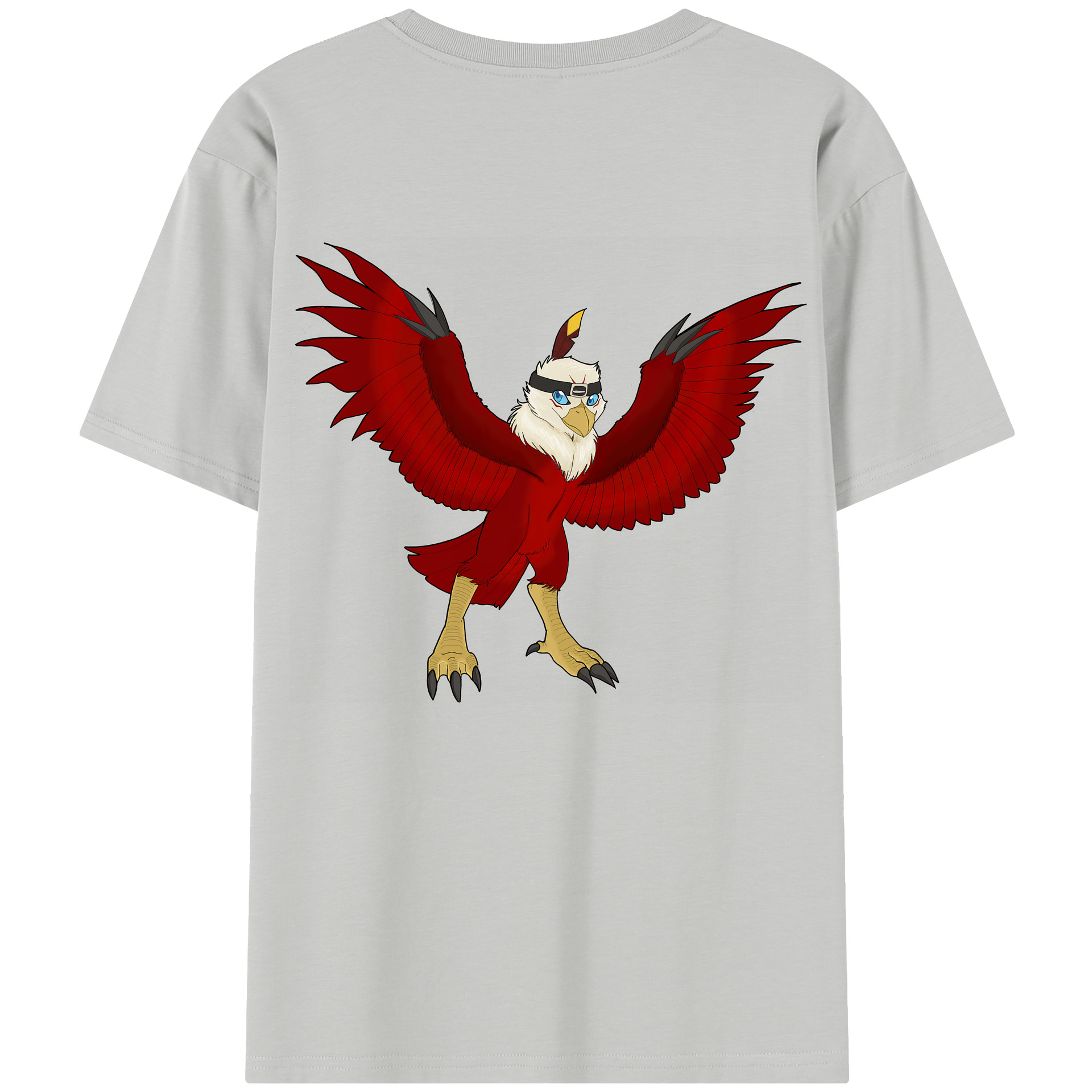 （画像用） Digimon デジタルモンスター/デジモン 綿100％半袖Tシャツ（背面プリント）