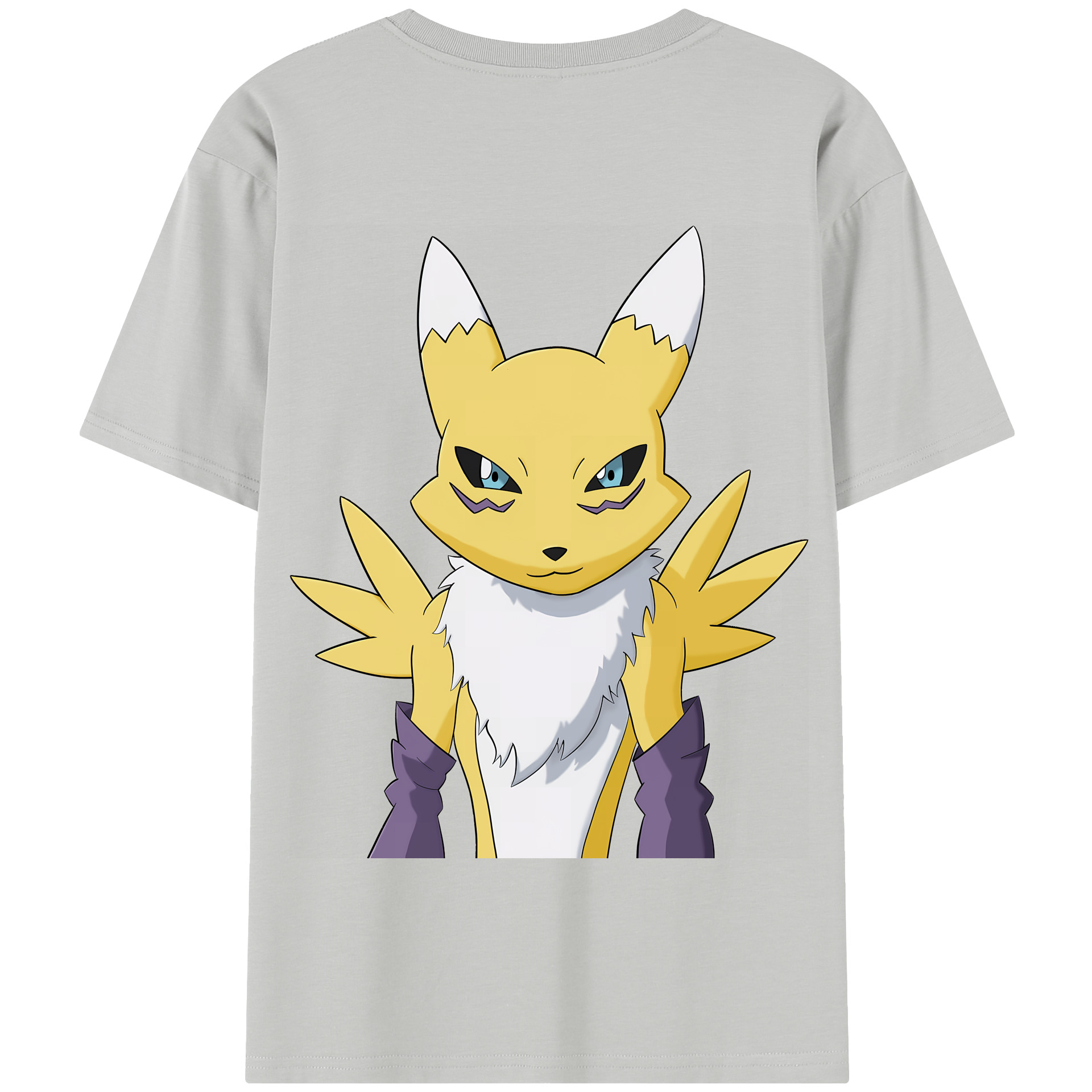 （画像用） Digimon デジタルモンスター/デジモン 綿100％半袖Tシャツ（背面プリント）