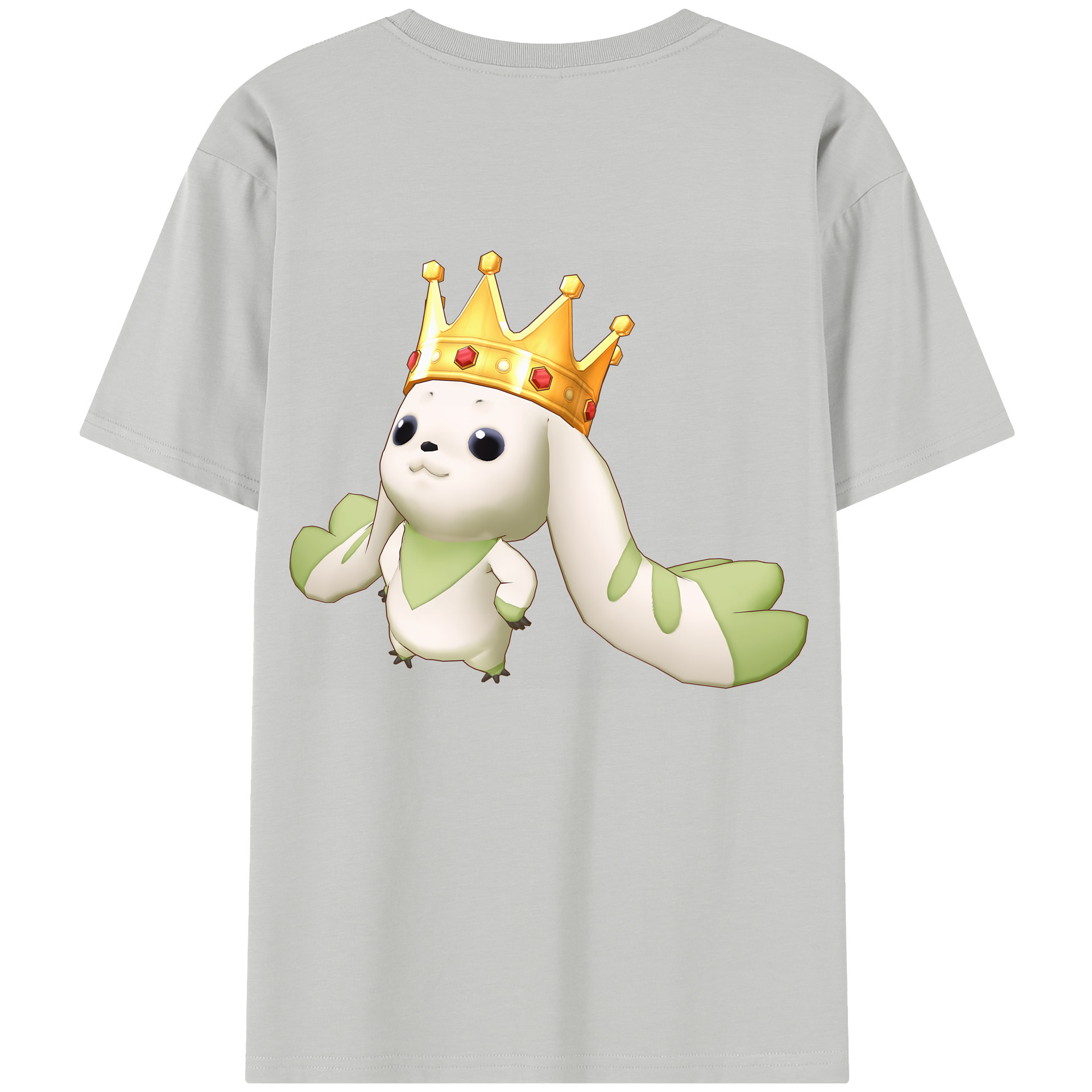 （画像用） Digimon デジタルモンスター/デジモン 綿100％半袖Tシャツ（背面プリント）