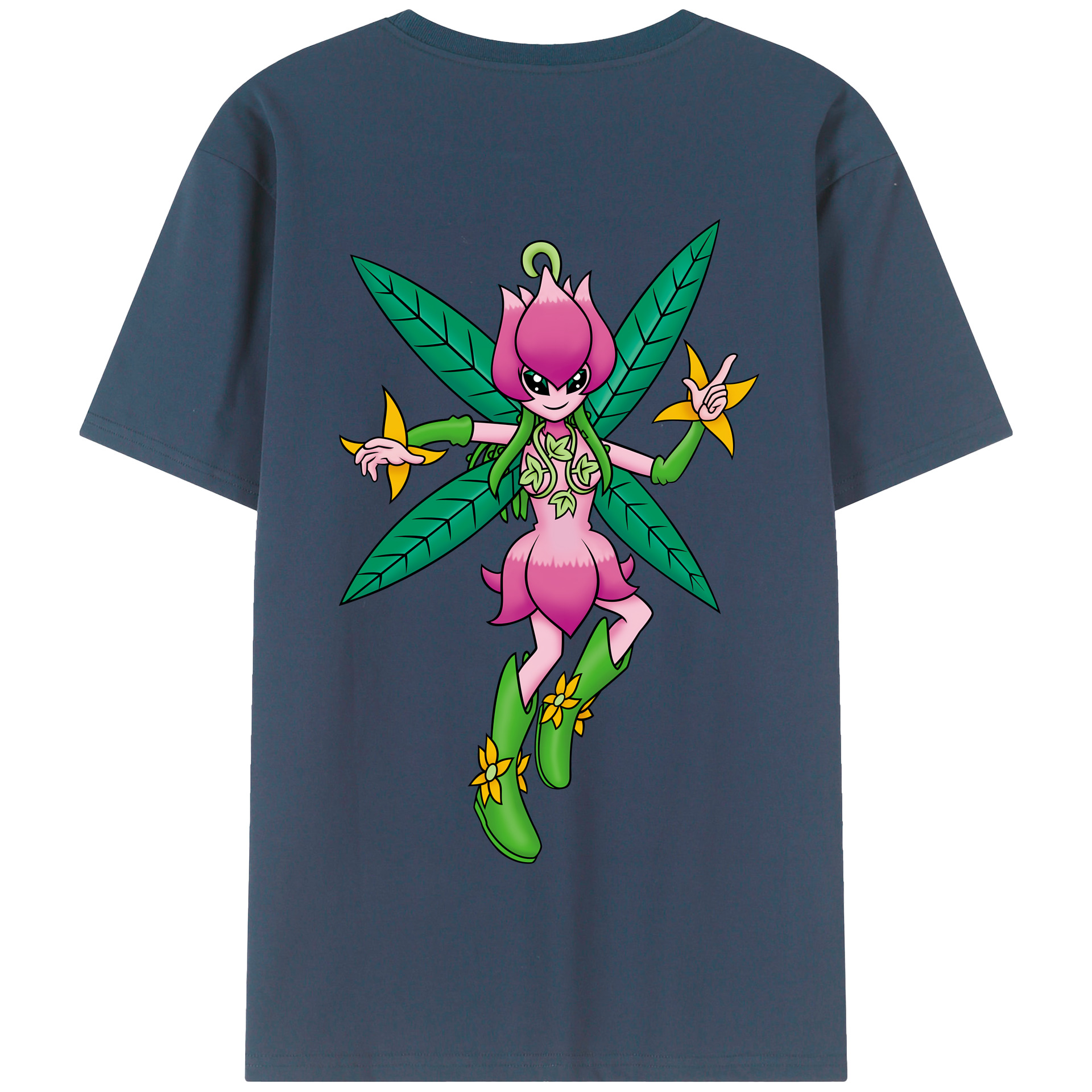 （画像用） Digimon デジタルモンスター/デジモン 綿100％半袖Tシャツ（背面プリント）