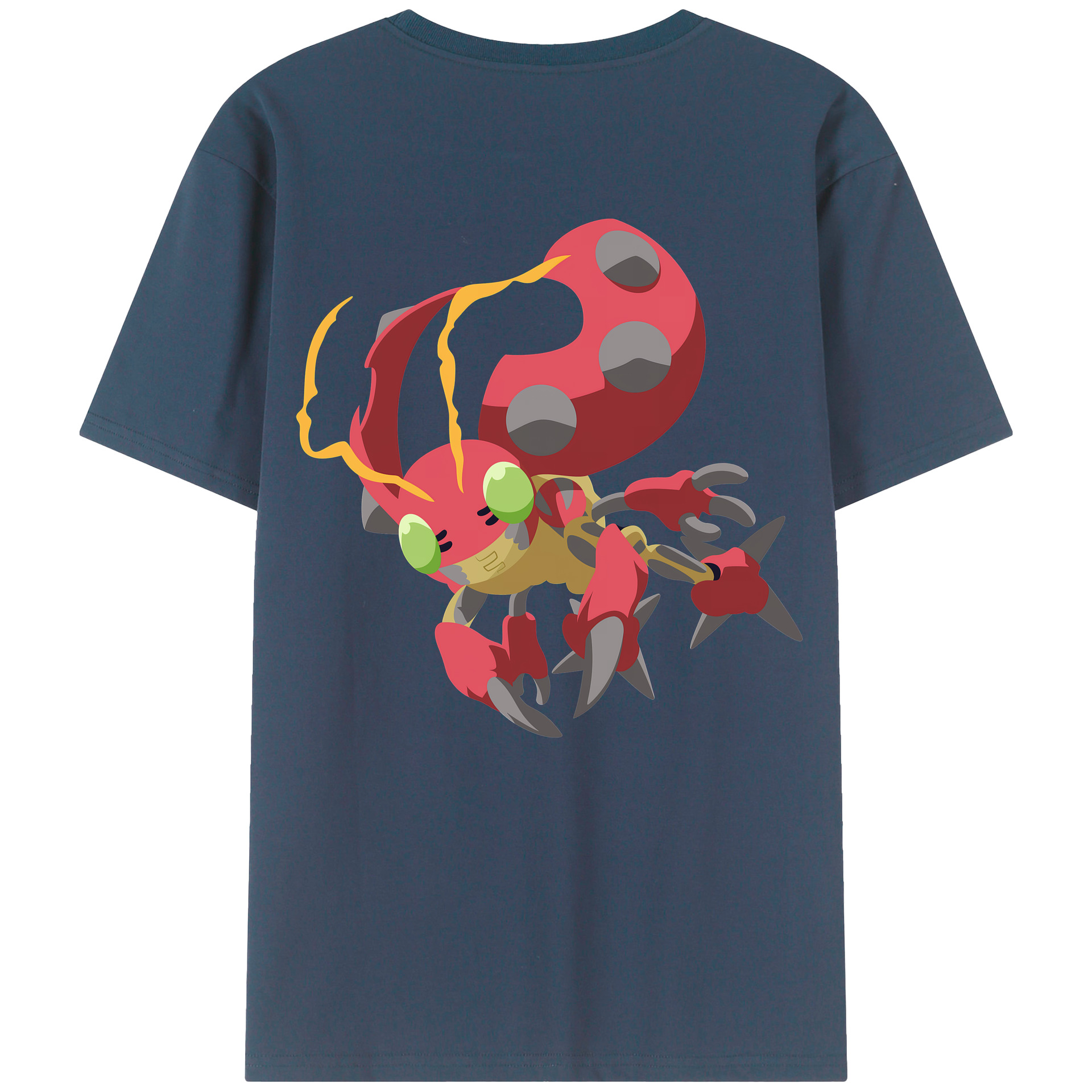 （画像用） Digimon デジタルモンスター/デジモン 綿100％半袖Tシャツ（背面プリント）
