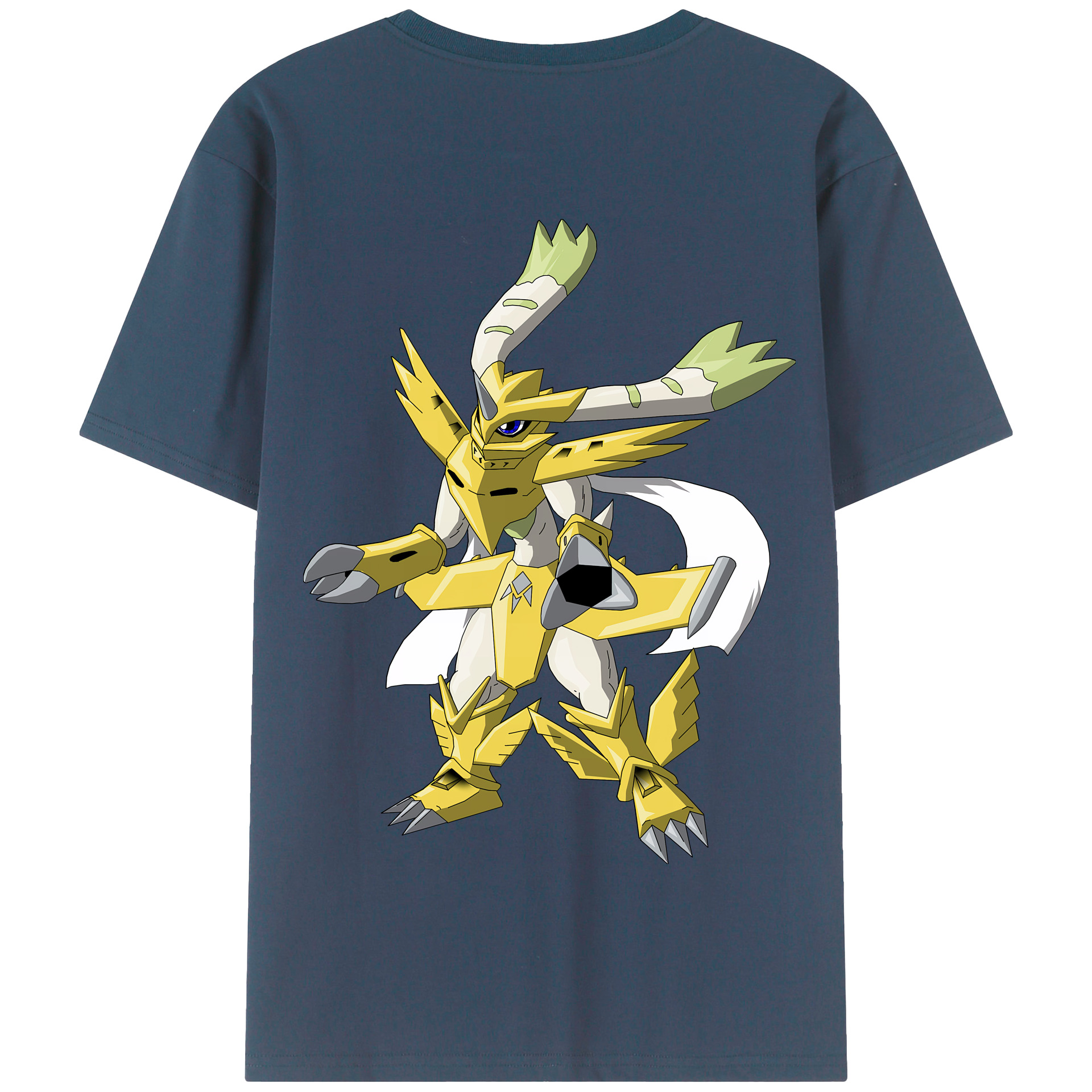 （画像用） Digimon デジタルモンスター/デジモン 綿100％半袖Tシャツ（背面プリント）