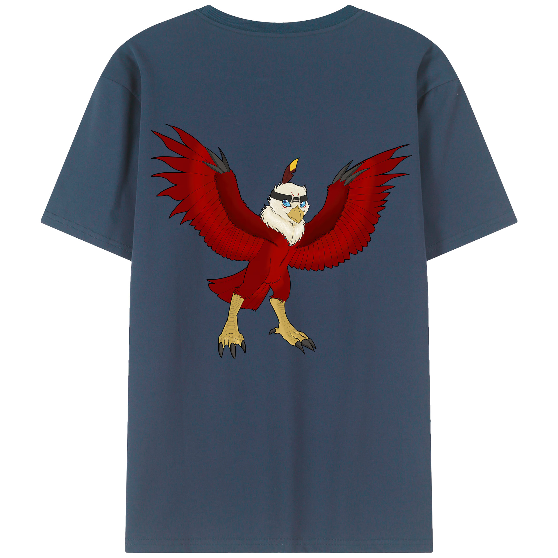 （画像用） Digimon デジタルモンスター/デジモン 綿100％半袖Tシャツ（背面プリント）