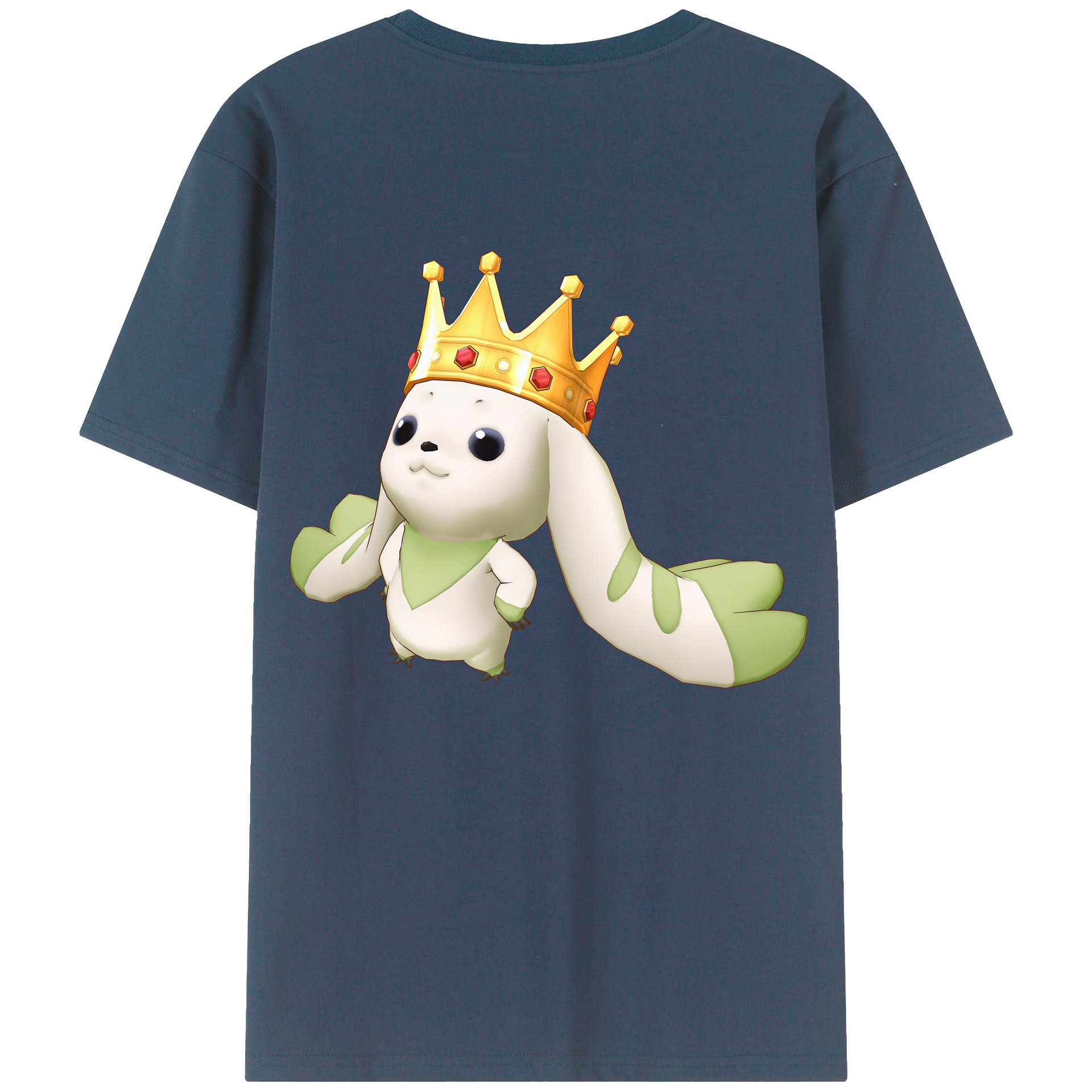 （画像用） Digimon デジタルモンスター/デジモン 綿100％半袖Tシャツ（背面プリント）