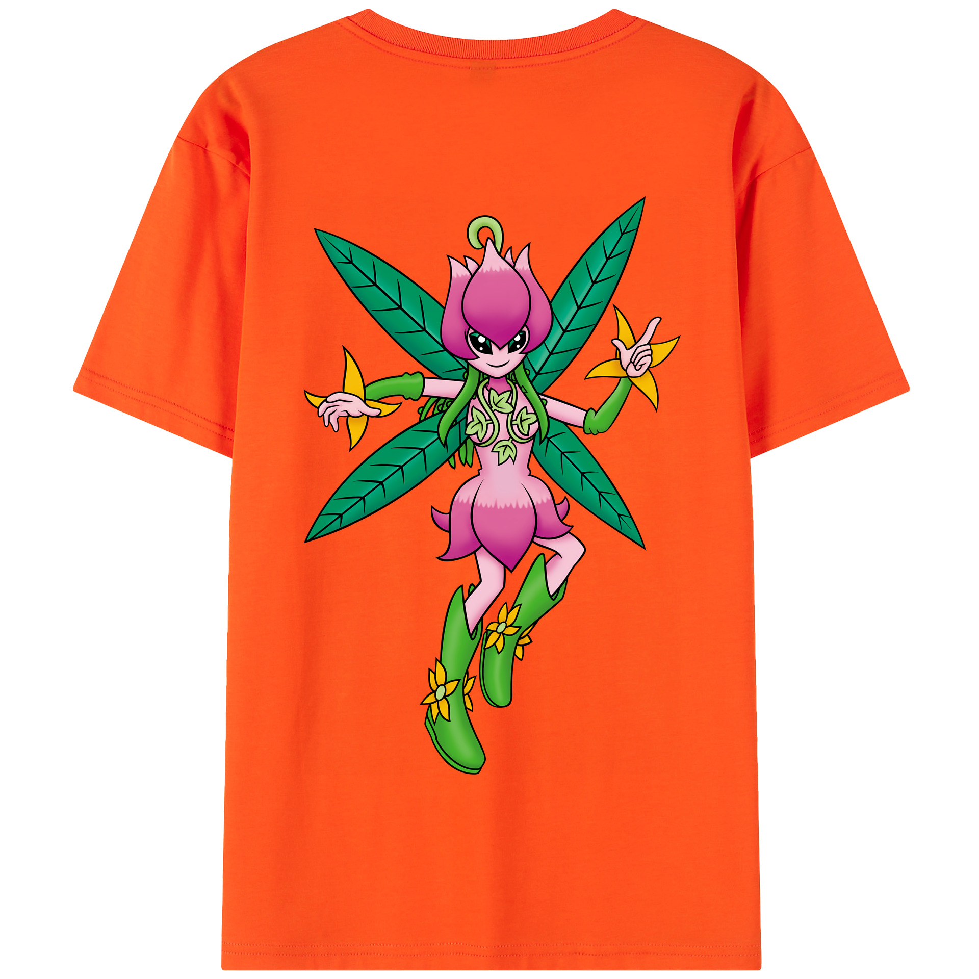 （画像用） Digimon デジタルモンスター/デジモン 綿100％半袖Tシャツ（背面プリント）