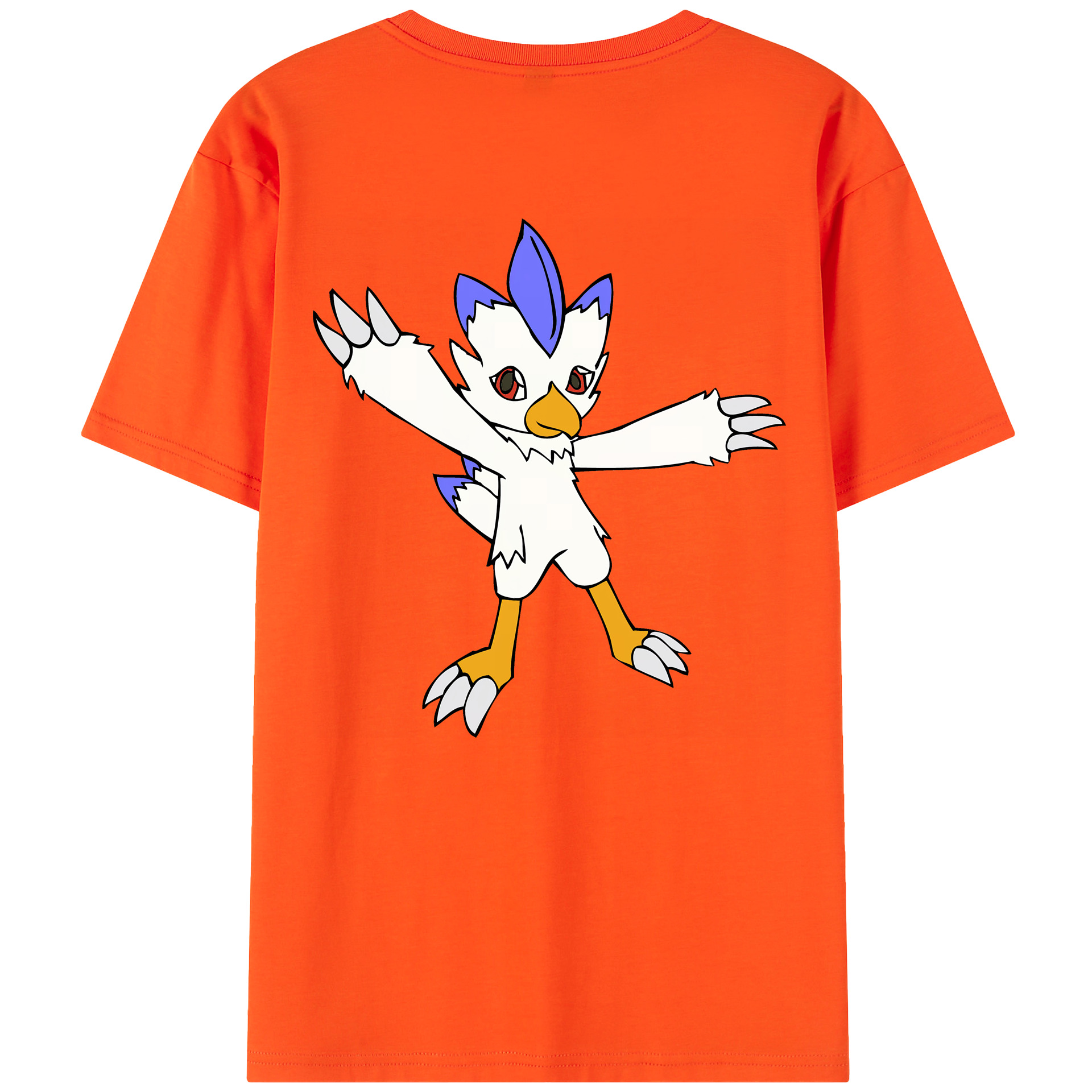 （画像用） Digimon デジタルモンスター/デジモン 綿100％半袖Tシャツ（背面プリント）