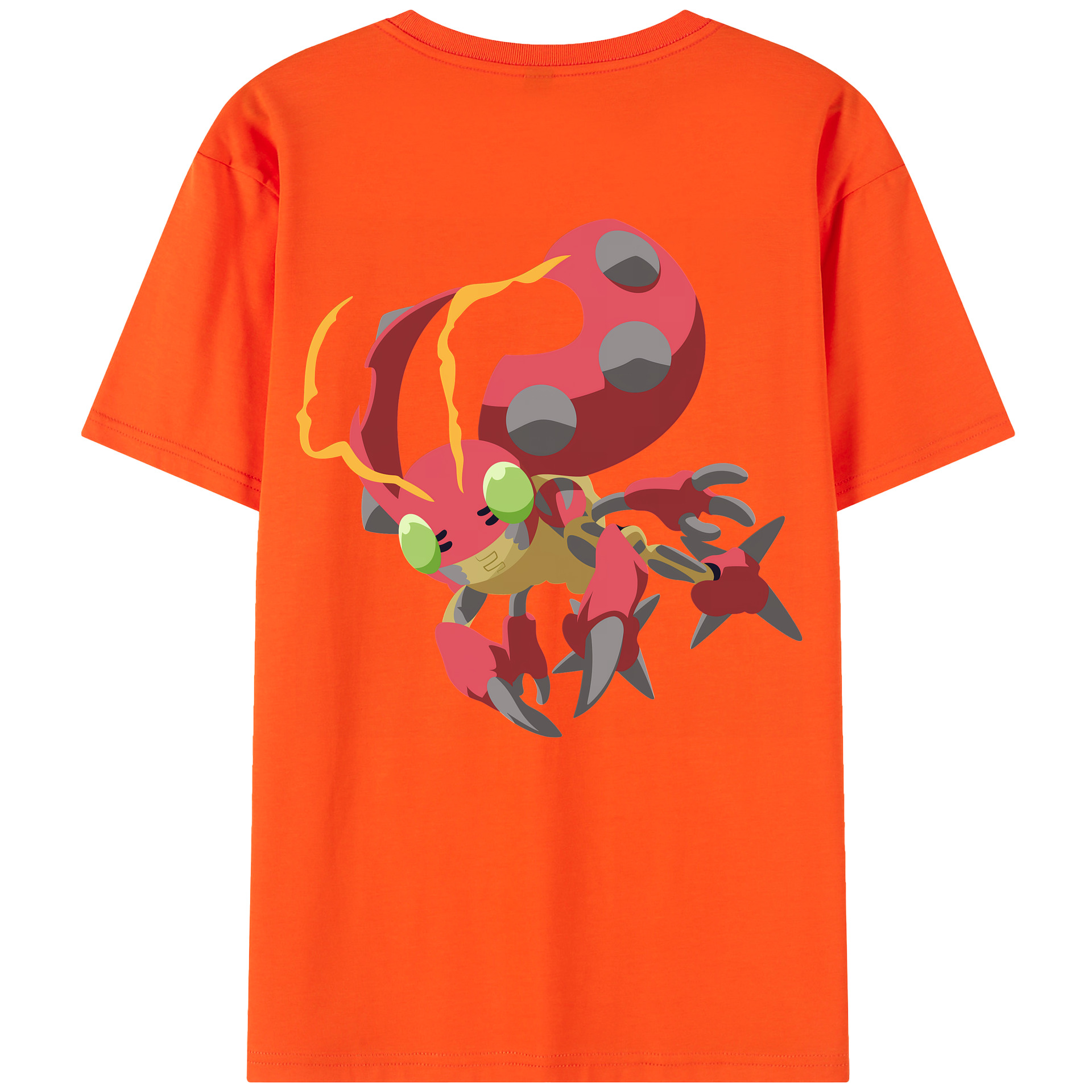 （画像用） Digimon デジタルモンスター/デジモン 綿100％半袖Tシャツ（背面プリント）