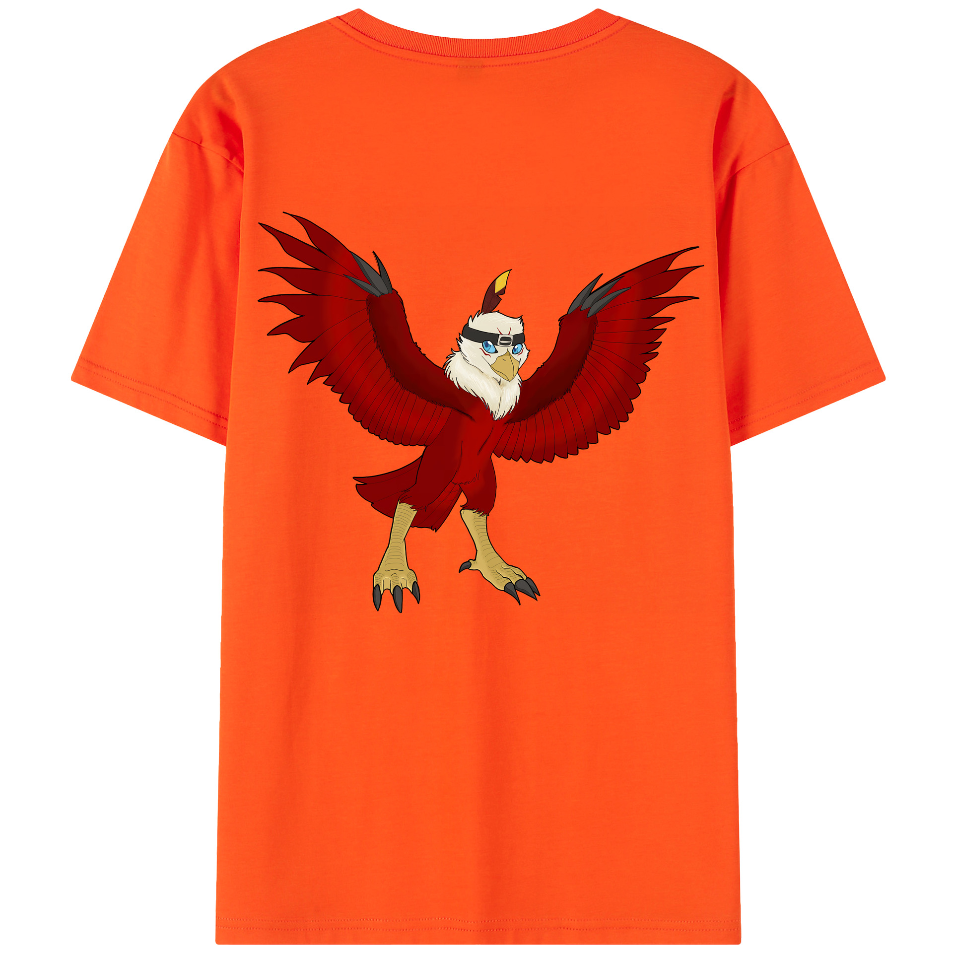 （画像用） Digimon デジタルモンスター/デジモン 綿100％半袖Tシャツ（背面プリント）