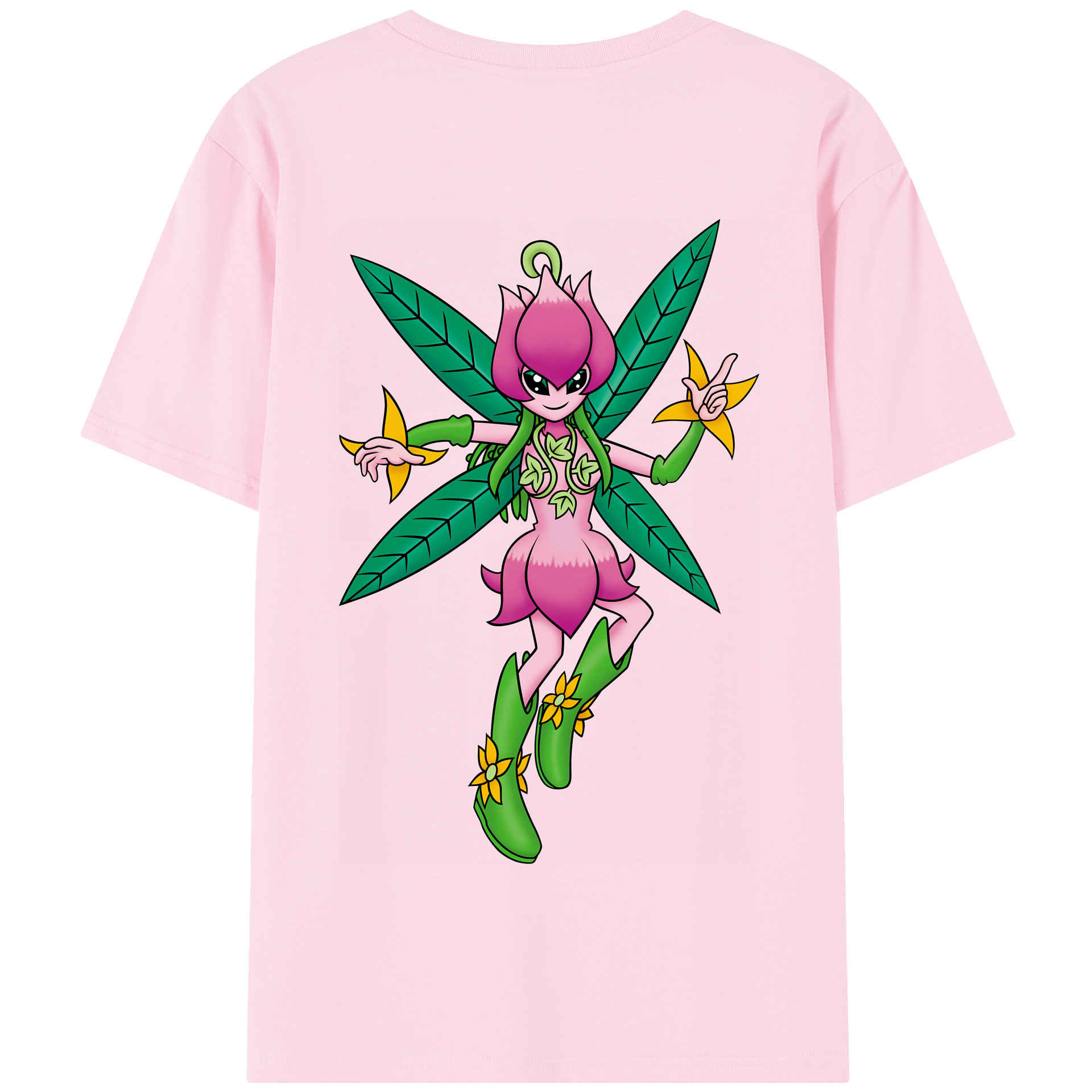 （画像用） Digimon デジタルモンスター/デジモン 綿100％半袖Tシャツ（背面プリント）