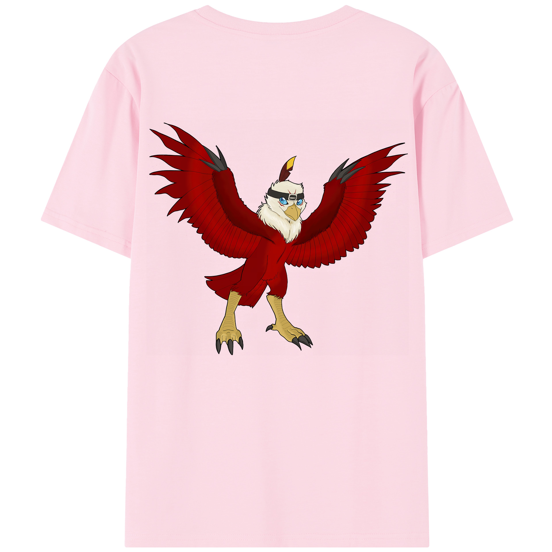 （画像用） Digimon デジタルモンスター/デジモン 綿100％半袖Tシャツ（背面プリント）