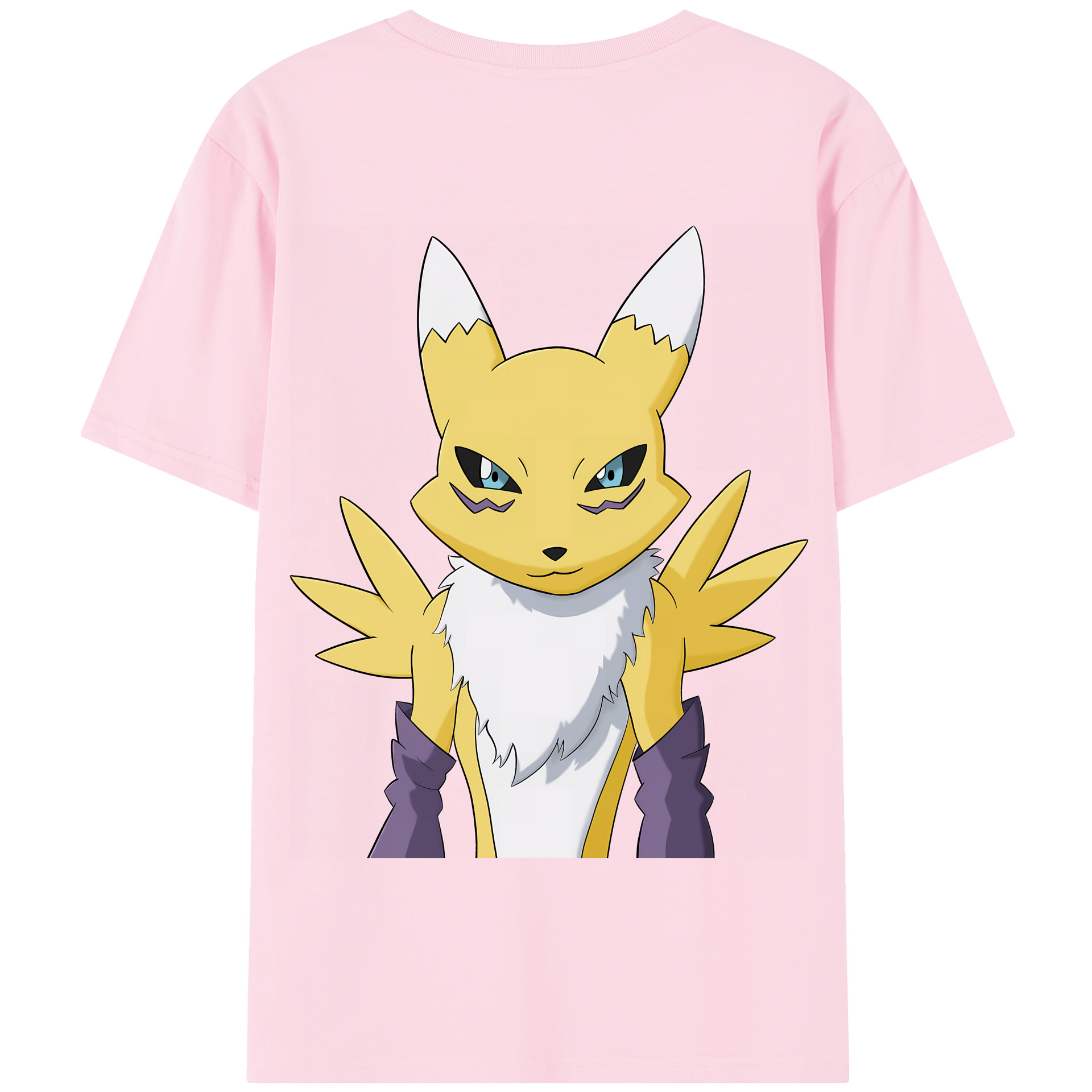 （画像用） Digimon デジタルモンスター/デジモン 綿100％半袖Tシャツ（背面プリント）