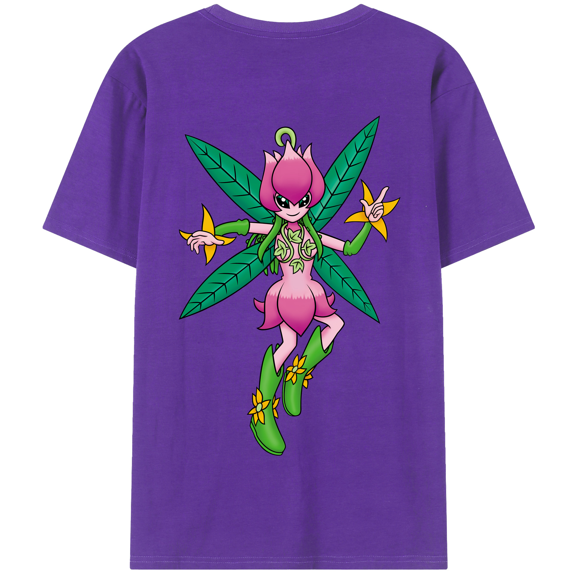 （画像用） Digimon デジタルモンスター/デジモン 綿100％半袖Tシャツ（背面プリント）