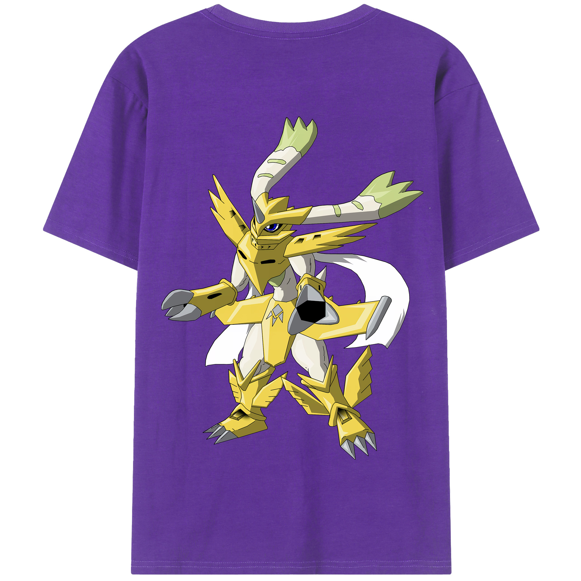 （画像用） Digimon デジタルモンスター/デジモン 綿100％半袖Tシャツ（背面プリント）