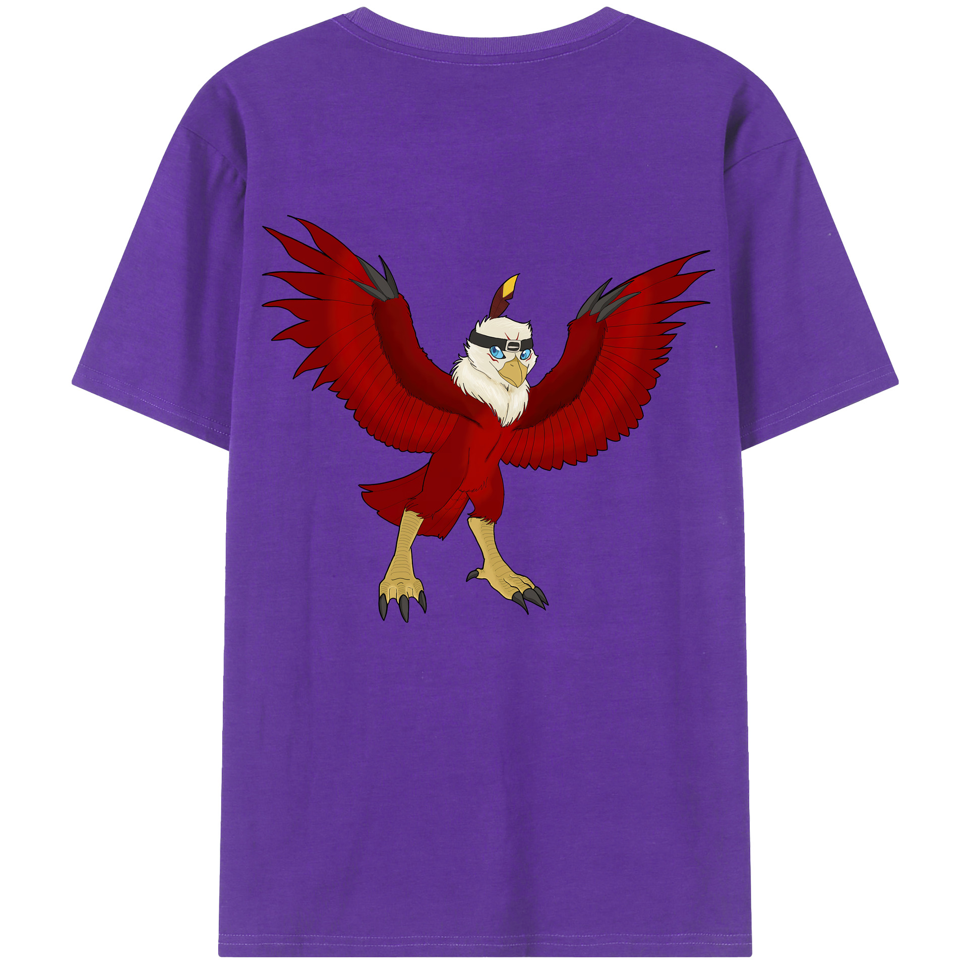 （画像用） Digimon デジタルモンスター/デジモン 綿100％半袖Tシャツ（背面プリント）