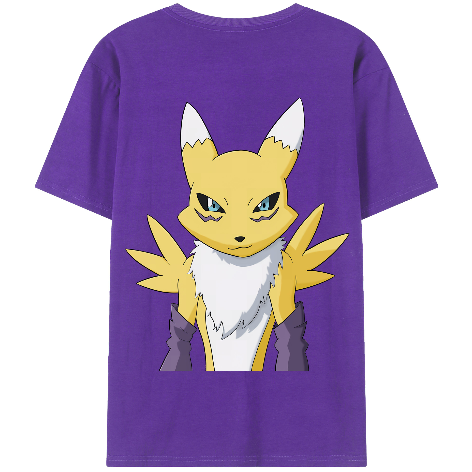 （画像用） Digimon デジタルモンスター/デジモン 綿100％半袖Tシャツ（背面プリント）