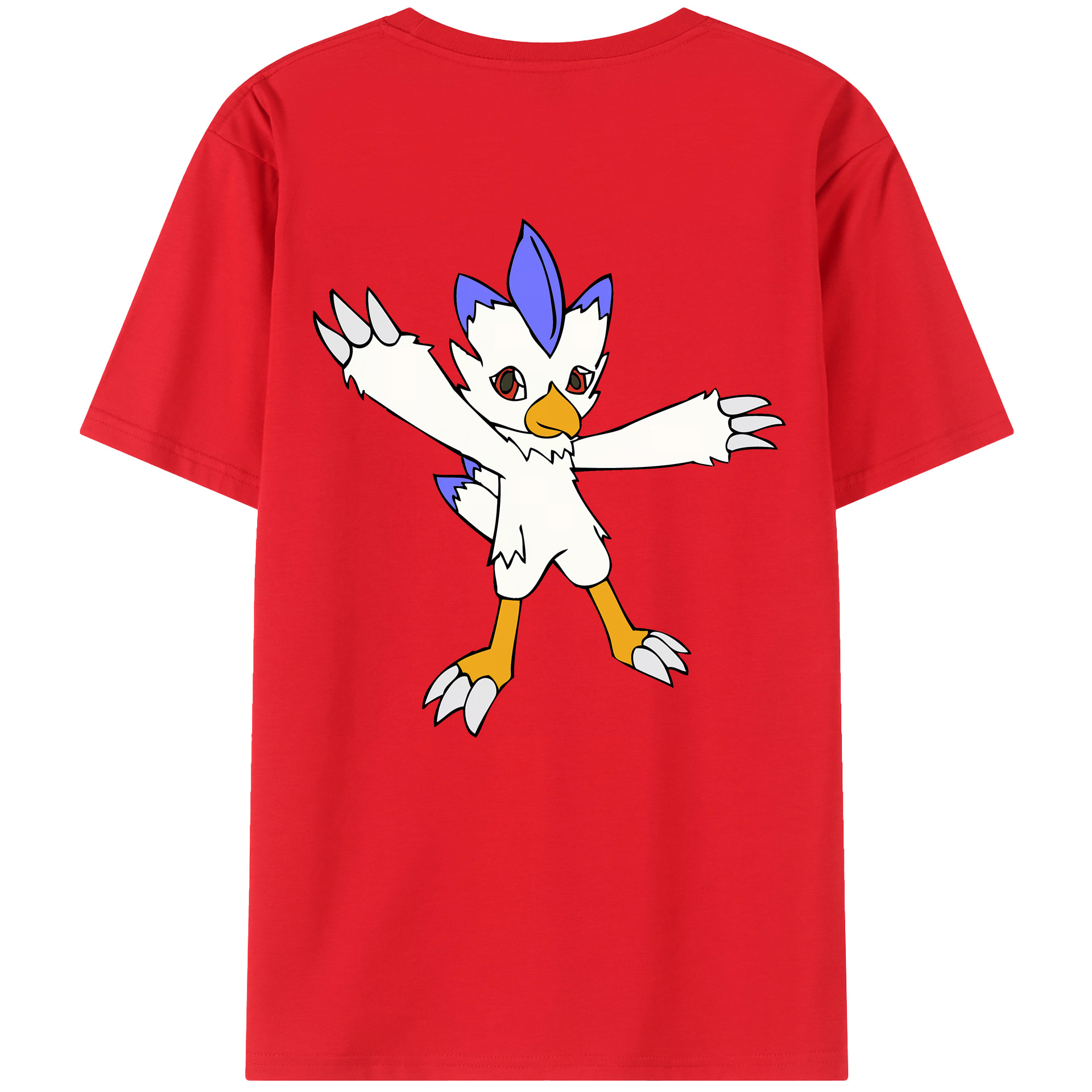 （画像用） Digimon デジタルモンスター/デジモン 綿100％半袖Tシャツ（背面プリント）