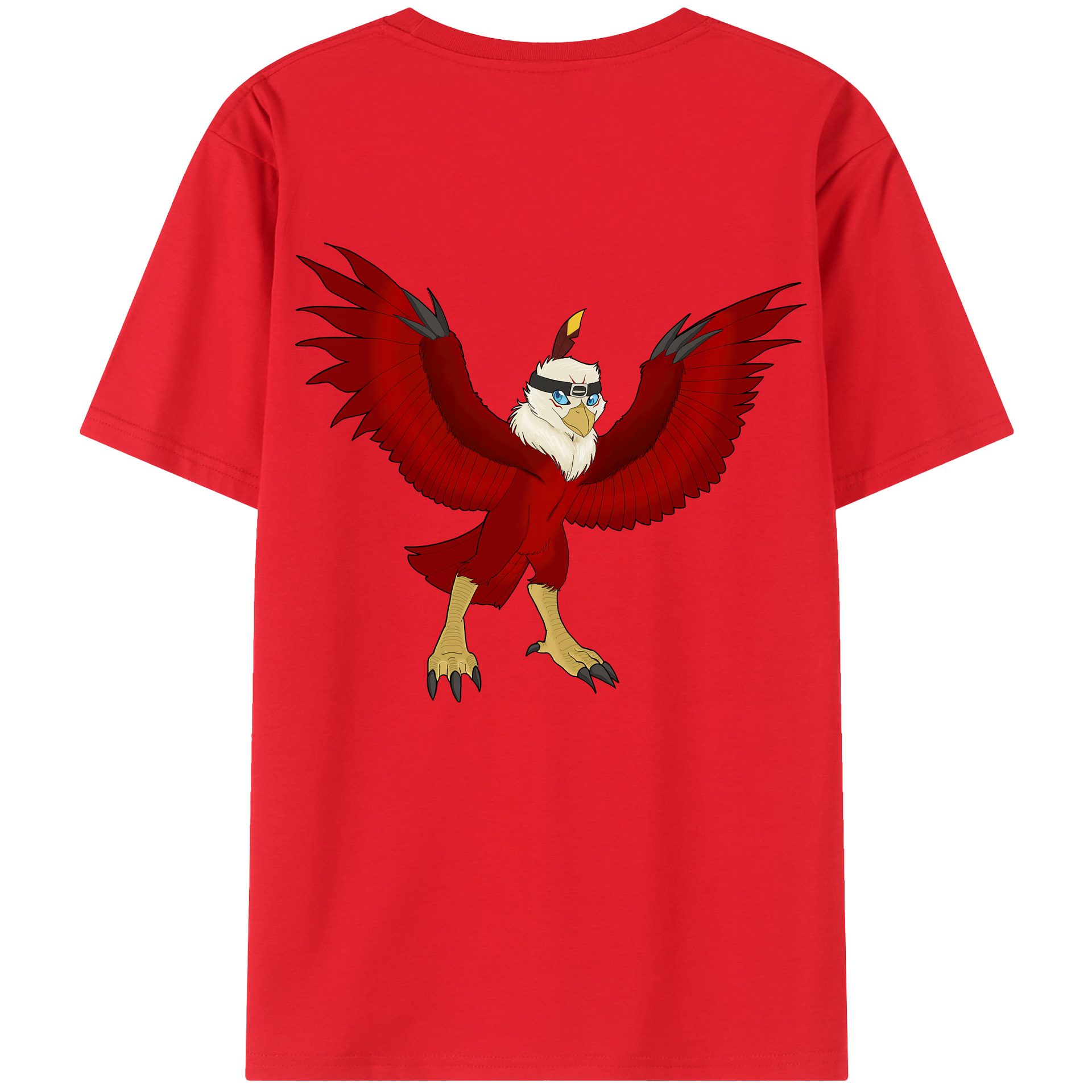 （画像用） Digimon デジタルモンスター/デジモン 綿100％半袖Tシャツ（背面プリント）