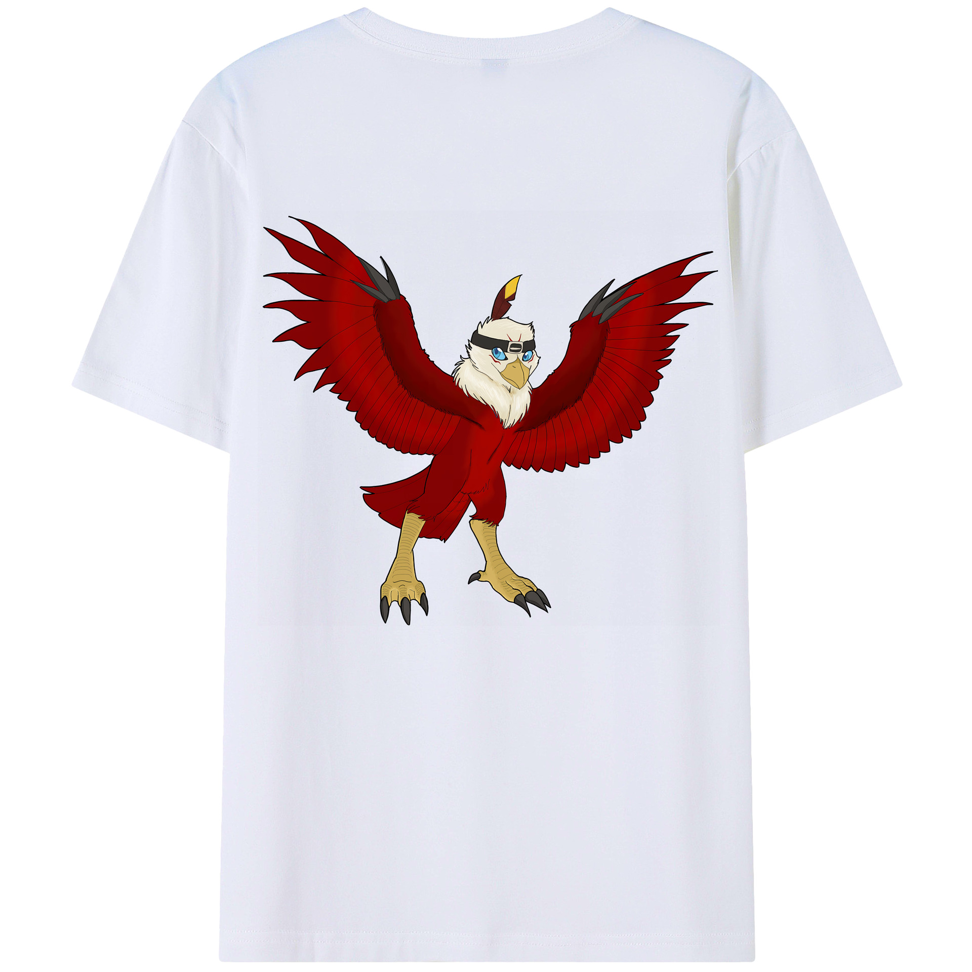 （画像用） Digimon デジタルモンスター/デジモン 綿100％半袖Tシャツ（背面プリント）