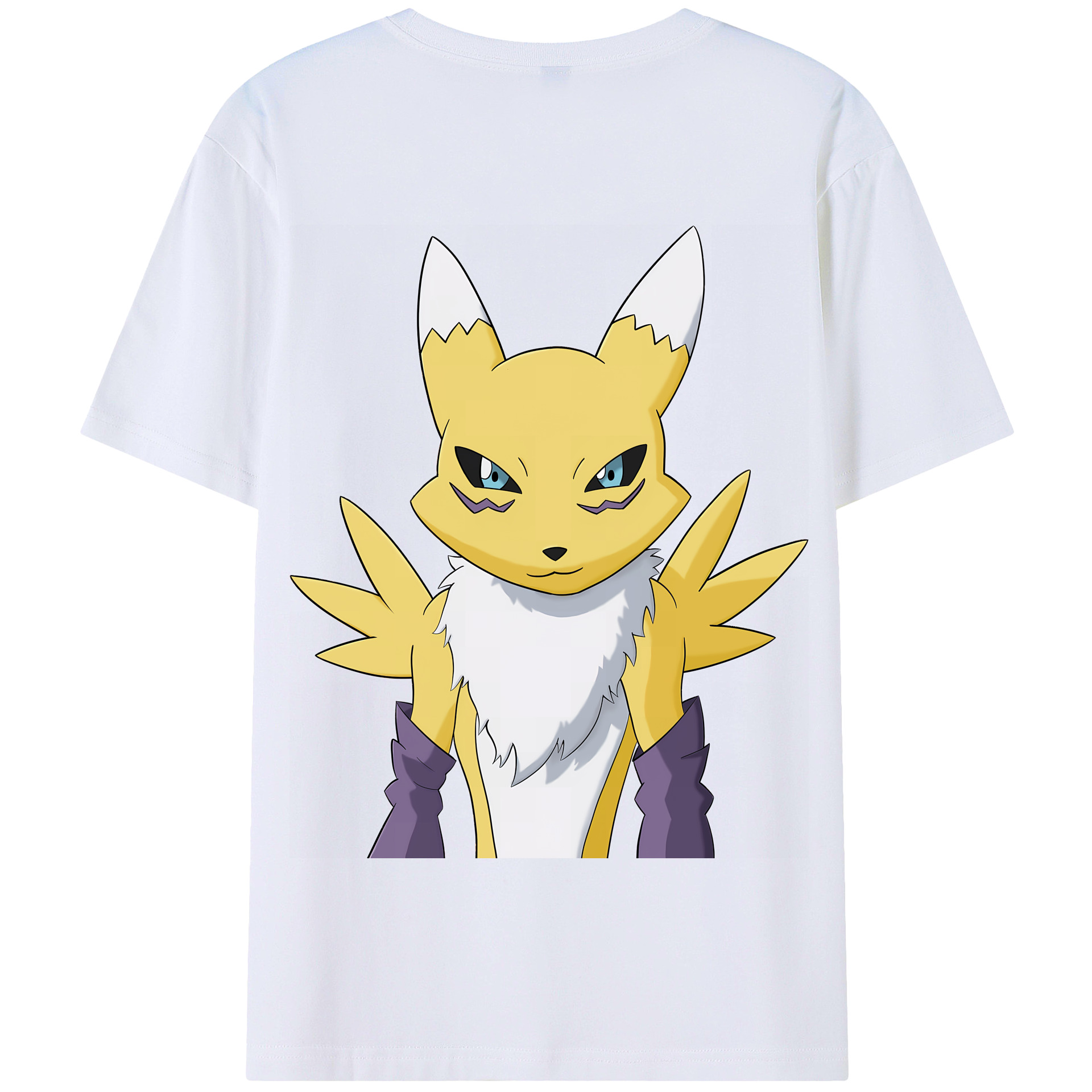 （画像用） Digimon デジタルモンスター/デジモン 綿100％半袖Tシャツ（背面プリント）