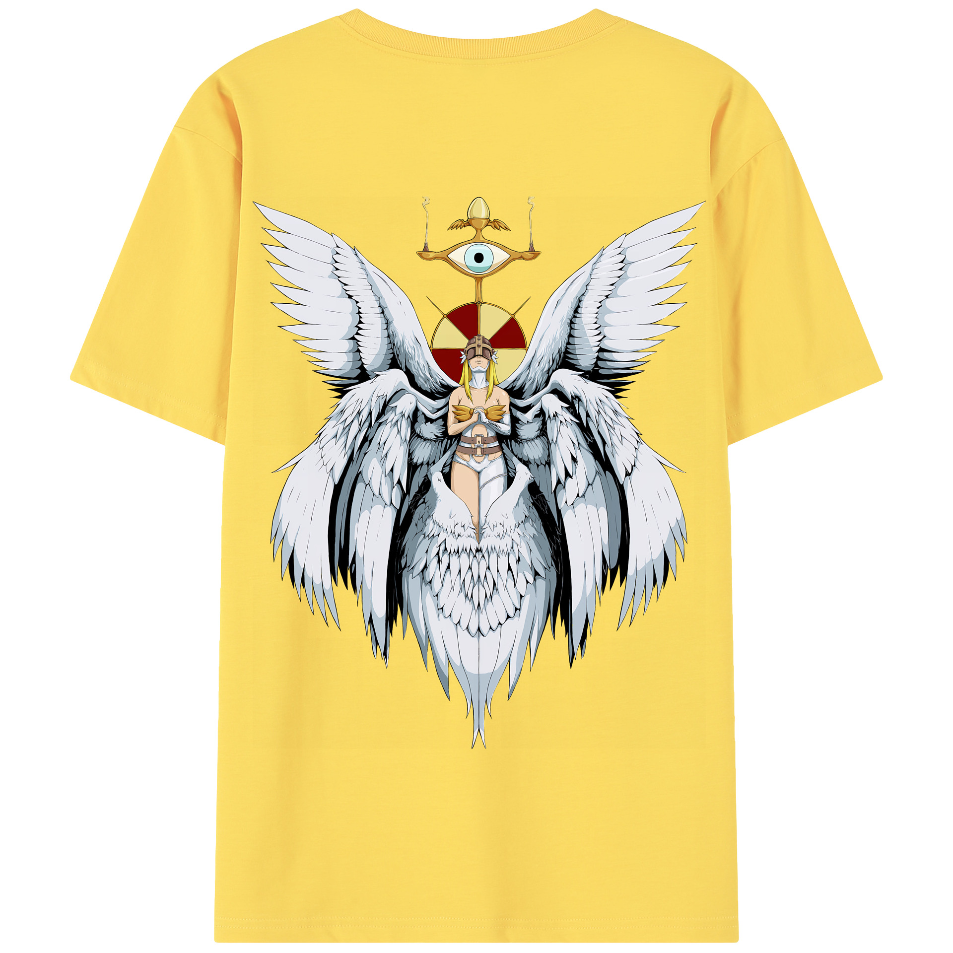 （画像用） Digimon デジタルモンスター/デジモン 綿100％半袖Tシャツ（背面プリント）